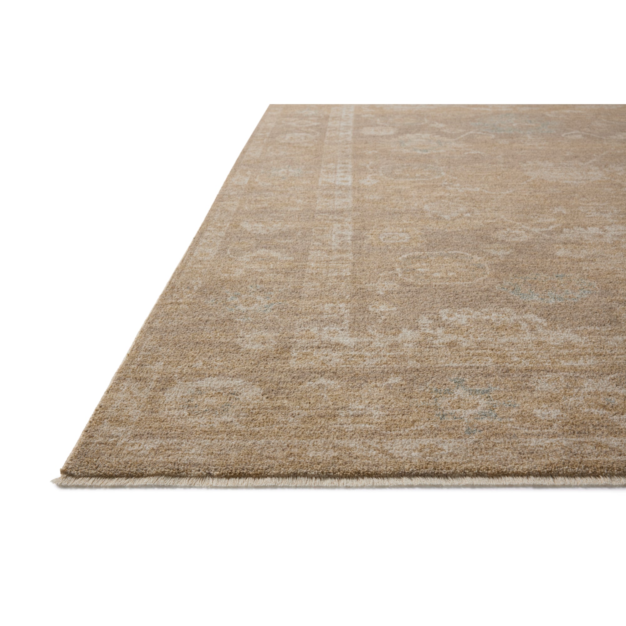 Chris Loves Julia x Loloi Louisa Taupe/Gold Rug