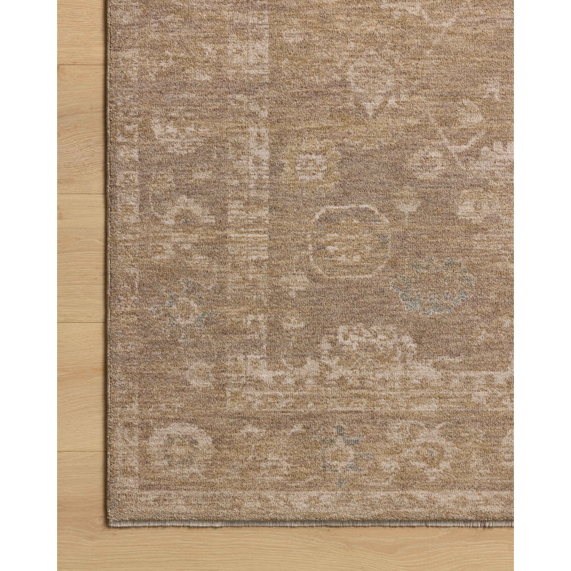 Chris Loves Julia x Loloi Louisa Taupe/Gold Rug