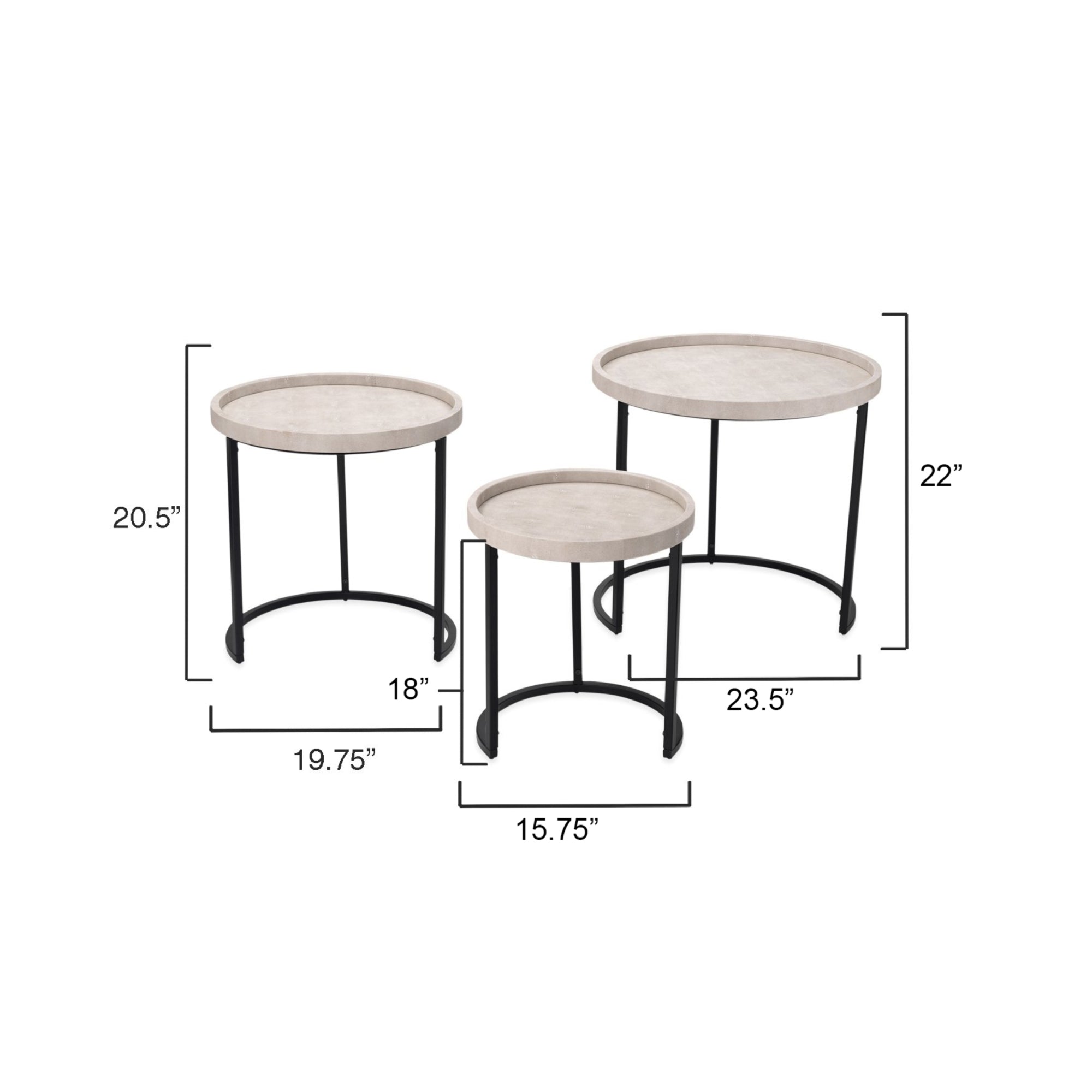 Maddox Side Tables - Set of 3 Side & End Tables Jamie Young , Black Friday Sale Jamie Young Furniture Sale, Old Bones Co, Mid Century Furniture Sale, Four Hands Furniture, Black Friday Sale Maddox Side Tables - Set of 3,Gus Sale, Perigold Maddox Side Tables - Set of 3 Side & End Tables Black Friday Sale , Perigold Sale Maddox Side Tables - Set of 3,Maddox Side Tables - Set of 3 Lulu and Georgia, Burke Decor Sale Maddox Side Tables - Set of 3, www.oldbonesco.com