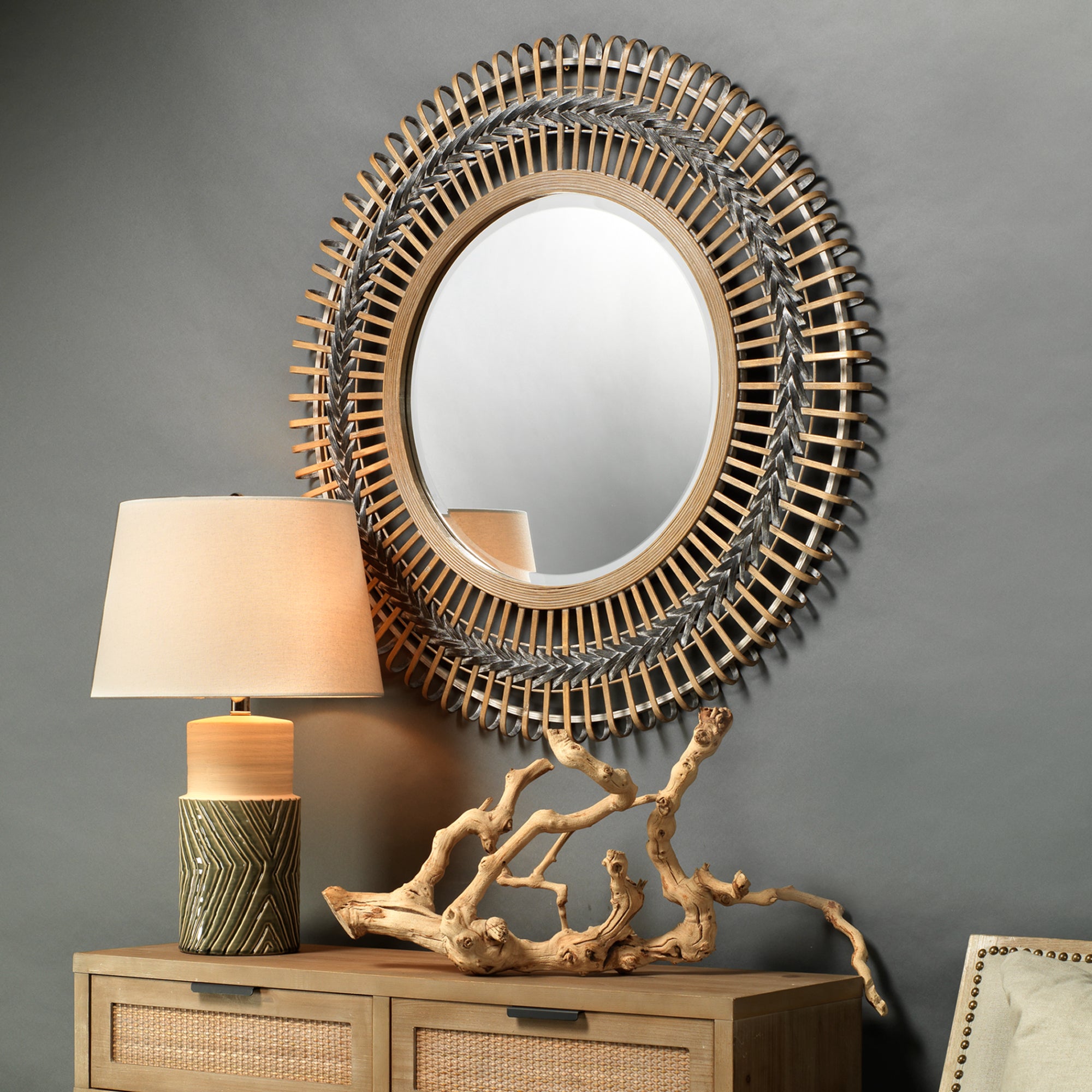 Grove Braided Mirror Mirrors Jamie Young , Black Friday Sale Jamie Young Furniture Sale, Old Bones Co, Mid Century Furniture Sale, Four Hands Furniture, Black Friday Sale Grove Braided Mirror,Gus Sale, Perigold Grove Braided Mirror Mirrors Black Friday Sale , Perigold Sale Grove Braided Mirror,Grove Braided Mirror Lulu and Georgia, Burke Decor Sale Grove Braided Mirror, www.oldbonesco.com