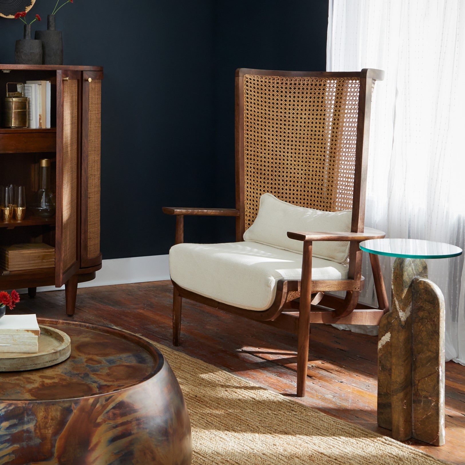 Wingman Cane Accent Chair Accent Chairs Union Home , Black Friday Sale Union Home Furniture Sale, Old Bones Co, Mid Century Furniture Sale, Four Hands Furniture, Black Friday Sale Wingman Cane Accent Chair,Gus Sale, Perigold Wingman Cane Accent Chair Accent Chairs Black Friday Sale , Perigold Sale Wingman Cane Accent Chair,Wingman Cane Accent Chair Lulu and Georgia, Burke Decor Sale Wingman Cane Accent Chair, www.oldbonesco.com