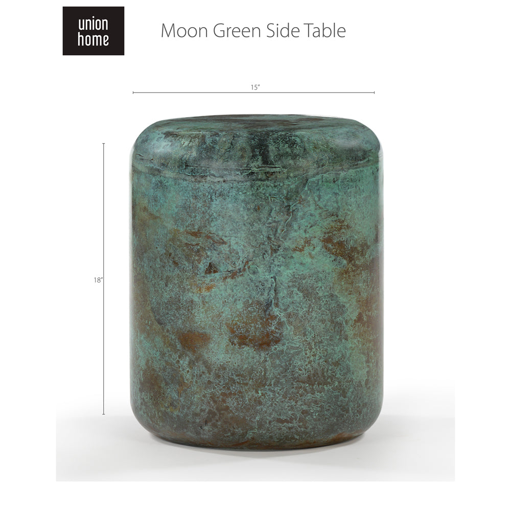 Moon Green Patina Side Table Side & End Tables Union Home , Black Friday Sale Union Home Furniture Sale, Old Bones Co, Mid Century Furniture Sale, Four Hands Furniture, Black Friday Sale Moon Green Patina Side Table,Gus Sale, Perigold Moon Green Patina Side Table Side & End Tables Black Friday Sale , Perigold Sale Moon Green Patina Side Table,Moon Green Patina Side Table Lulu and Georgia, Burke Decor Sale Moon Green Patina Side Table, www.oldbonesco.com