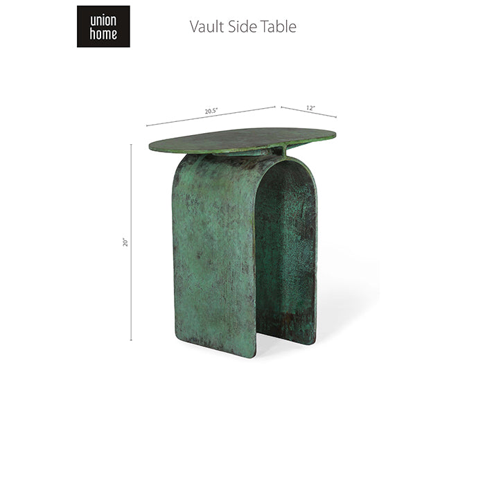 Vault Green Patina Side Table Side & End Tables Union Home , Black Friday Sale Union Home Furniture Sale, Old Bones Co, Mid Century Furniture Sale, Four Hands Furniture, Black Friday Sale Vault Green Patina Side Table,Gus Sale, Perigold Vault Green Patina Side Table Side & End Tables Black Friday Sale , Perigold Sale Vault Green Patina Side Table,Vault Green Patina Side Table Lulu and Georgia, Burke Decor Sale Vault Green Patina Side Table, www.oldbonesco.com
