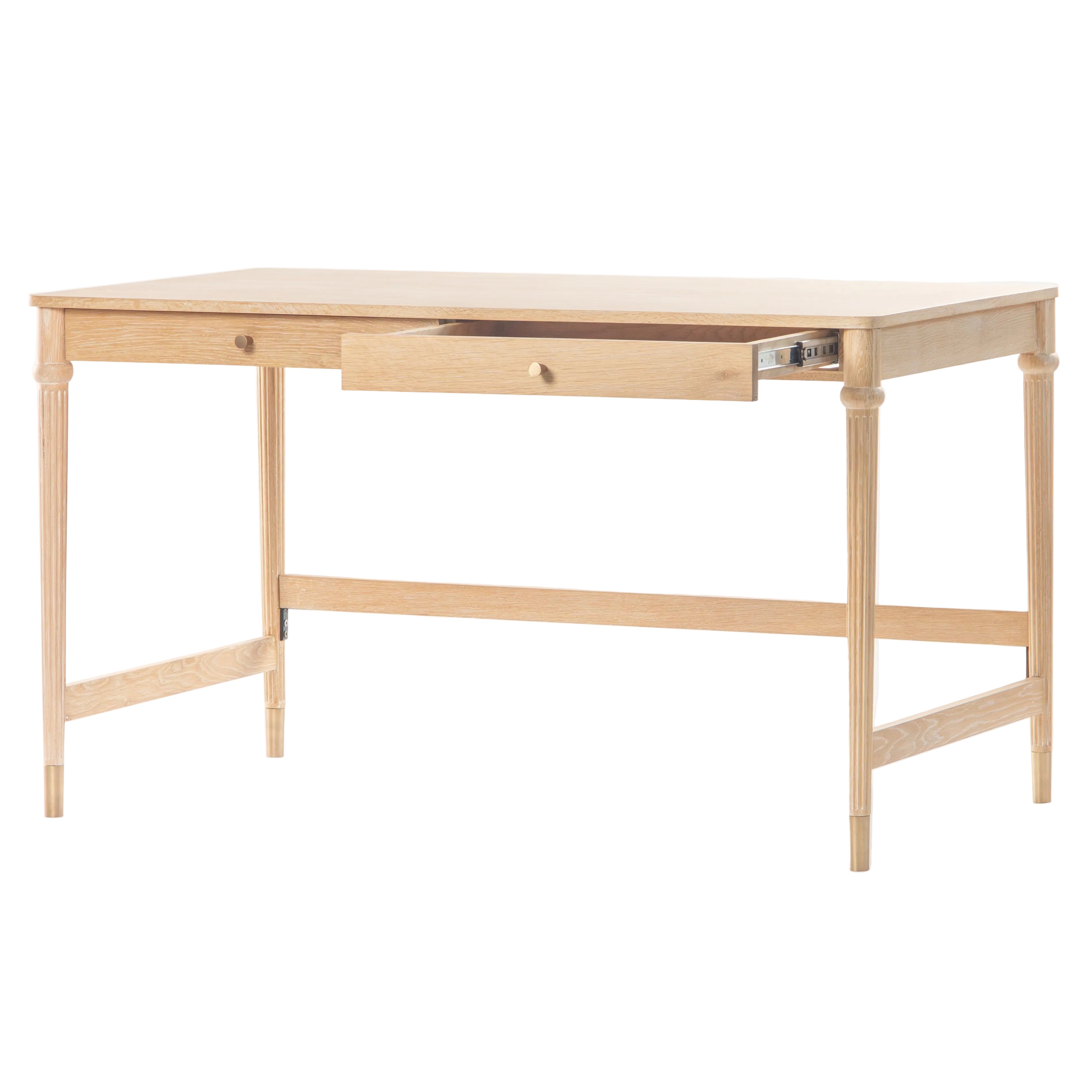 Pietro Oak Desk