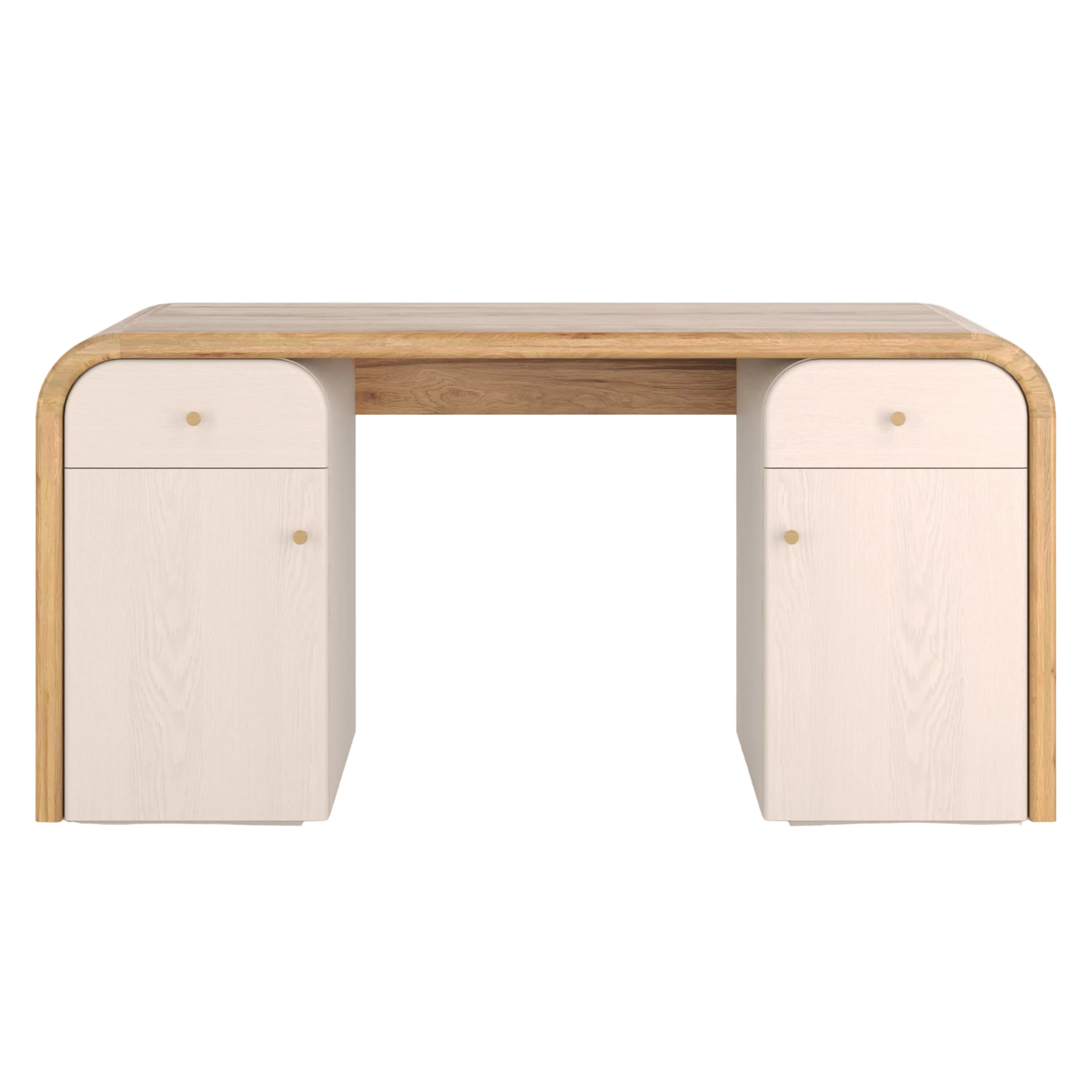 Liam Oak Desk