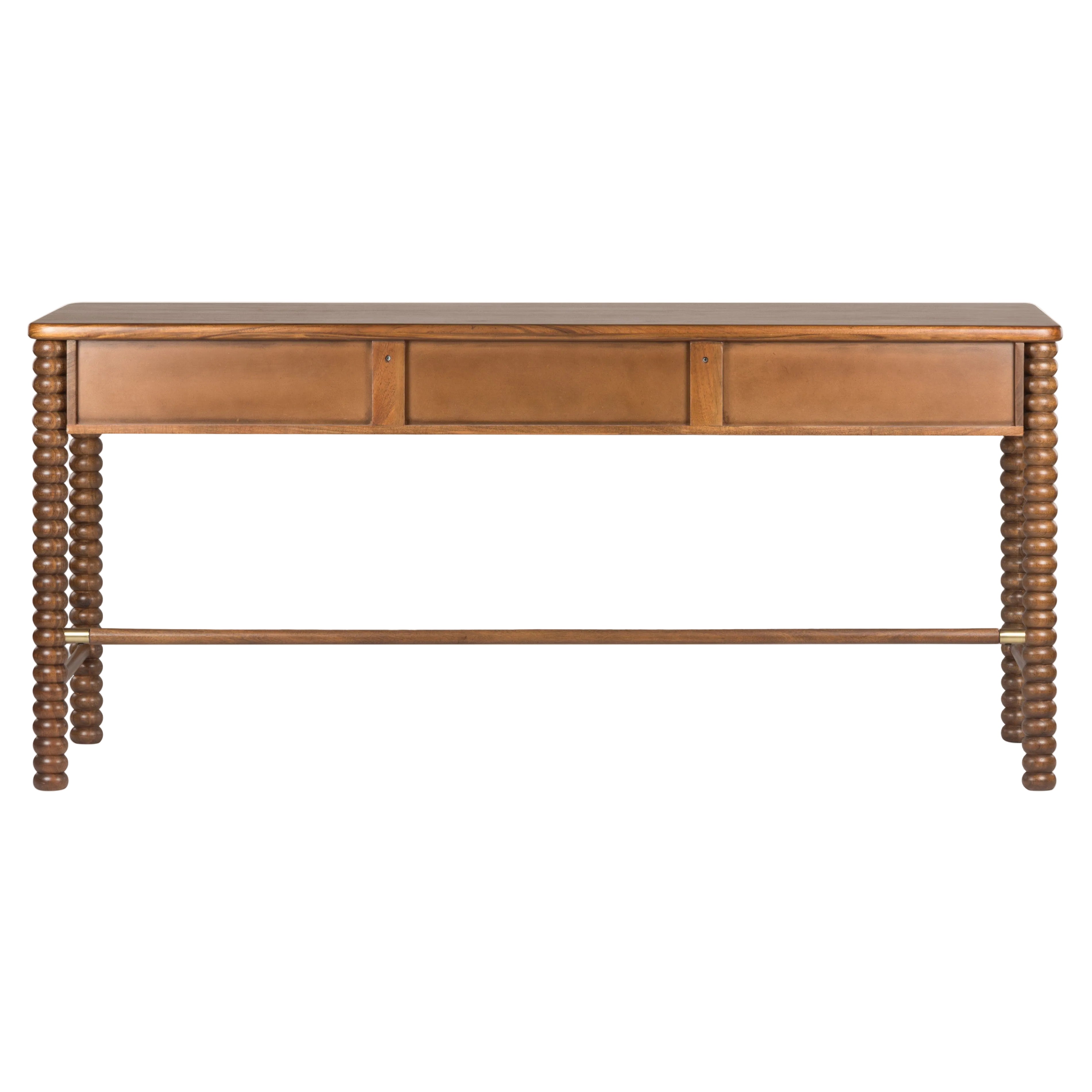 Twist Cane Solid Wood Desk
