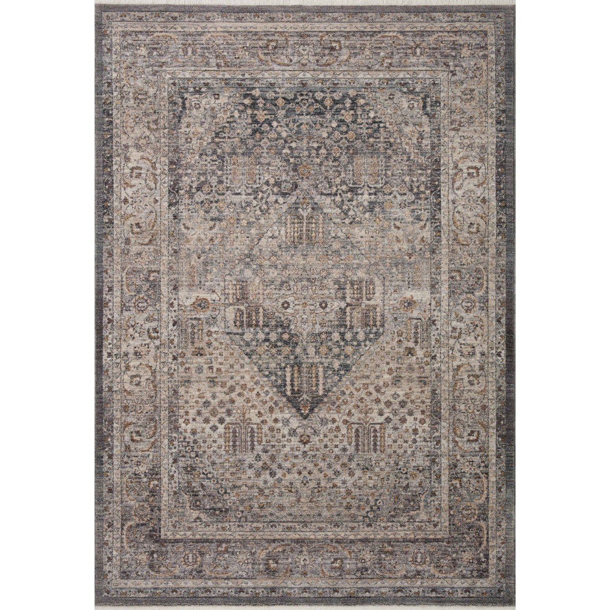 Loloi Lyra Denim/Pebble Rug by Loloi