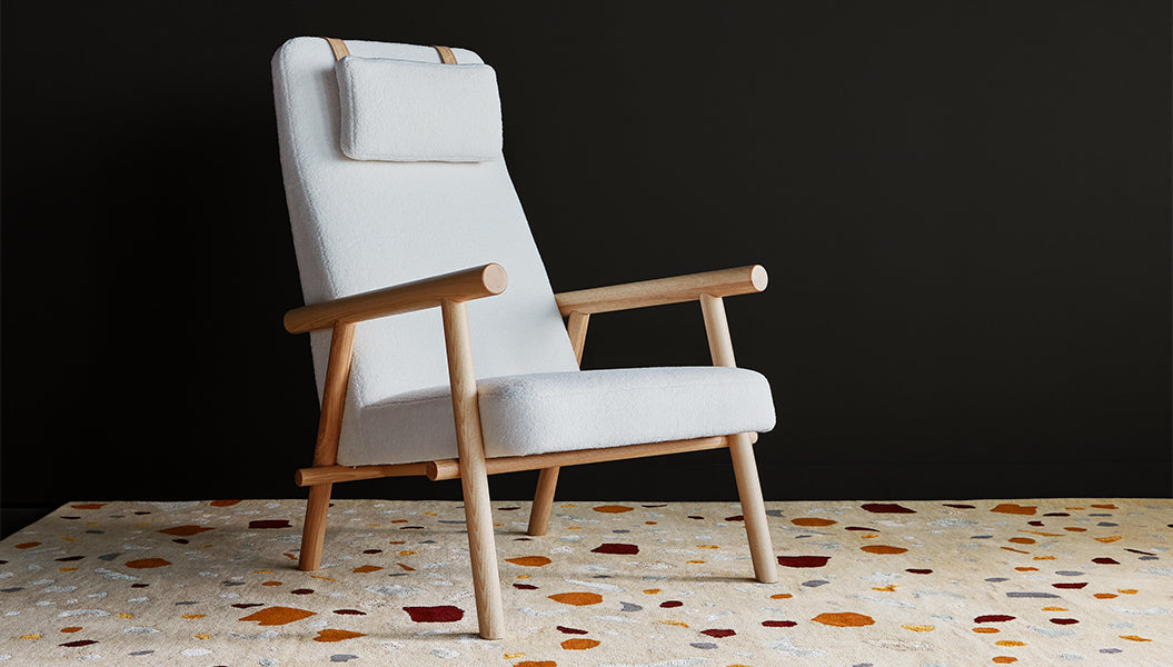 Labrador Chair & Ottoman Chair Gus* Four Hands, Mid Century Modern Furniture, Old Bones Furniture Company, Old Bones Co, Modern Mid Century, Designer Furniture, https://www.oldbonesco.com/