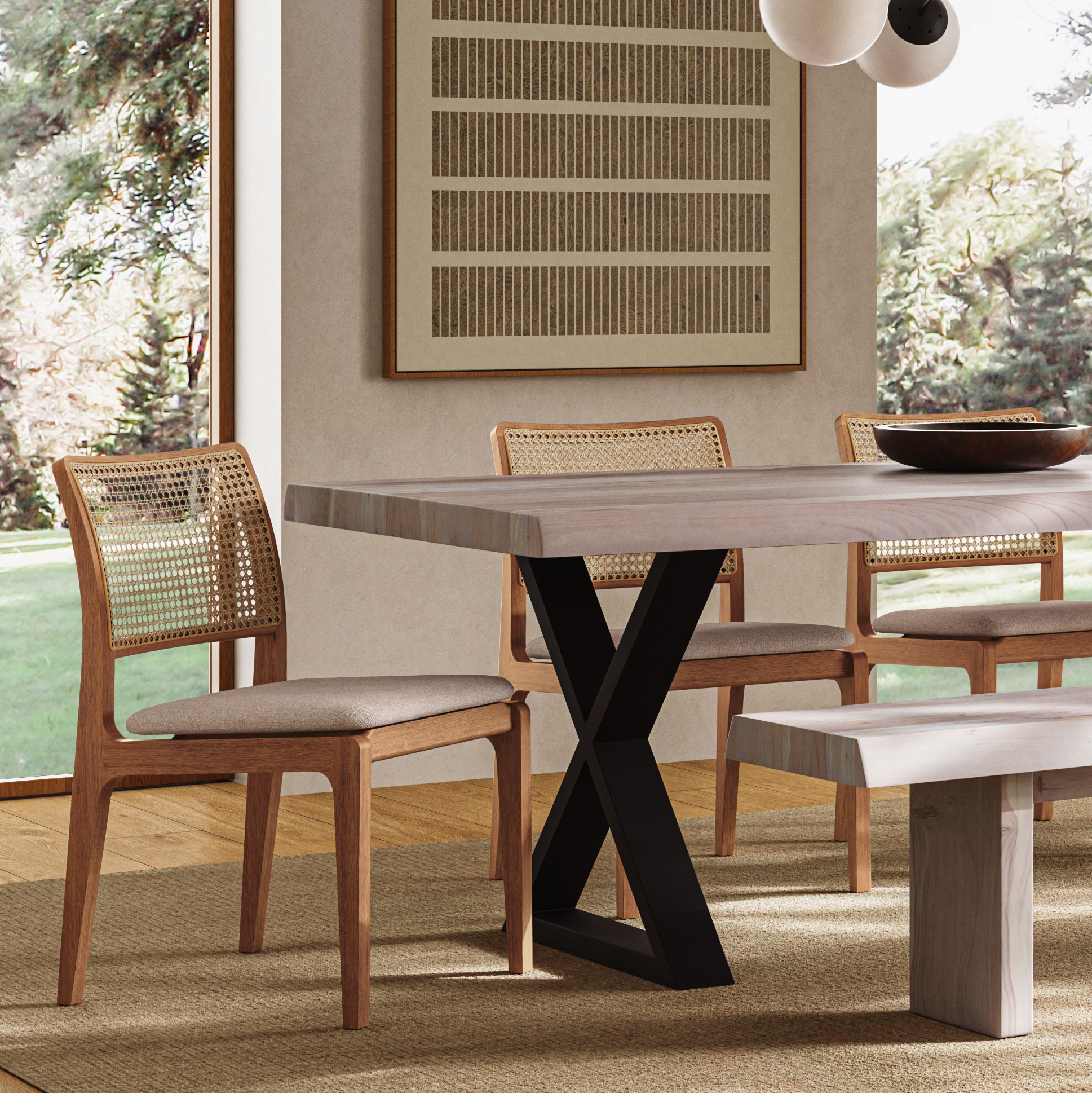 Larissa Cane Side Chair