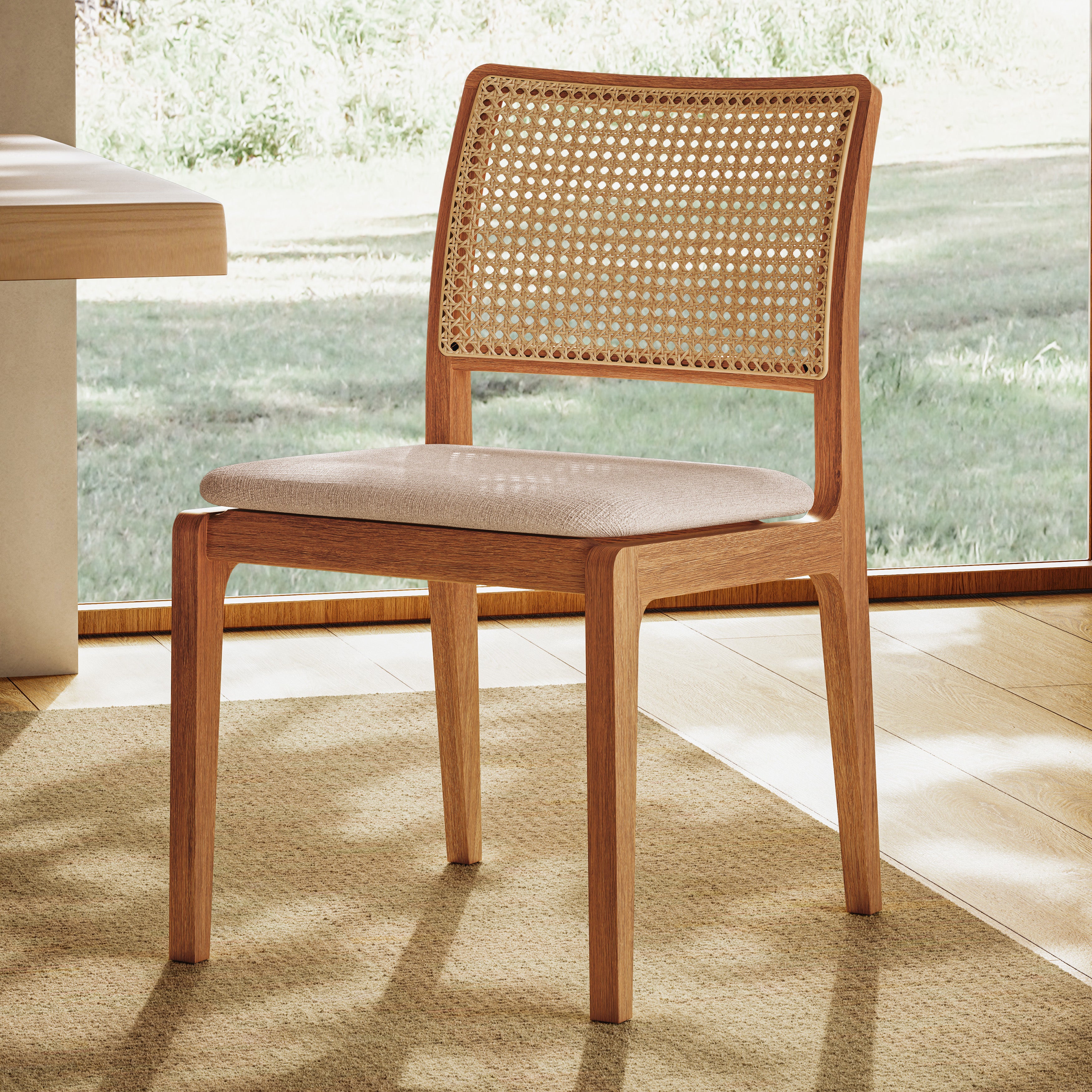 Larissa Cane Side Chair