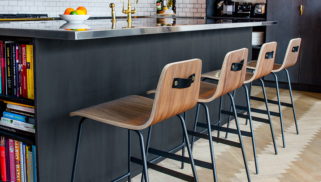 Lecture Counter Stool Chair Gus* Four Hands, Mid Century Modern Furniture, Old Bones Furniture Company, Old Bones Co, Modern Mid Century, Designer Furniture, https://www.oldbonesco.com/