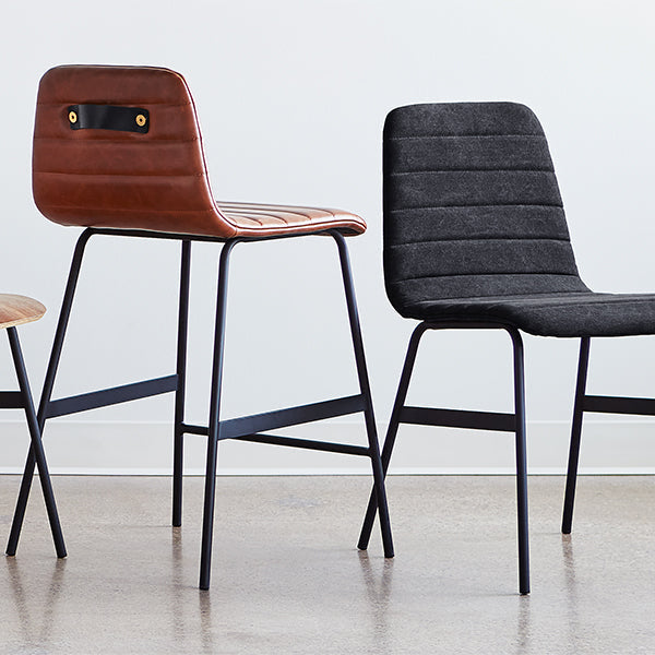 Lecture Counter Stool Upholstered Chair Gus* Four Hands, Mid Century Modern Furniture, Old Bones Furniture Company, Old Bones Co, Modern Mid Century, Designer Furniture, https://www.oldbonesco.com/