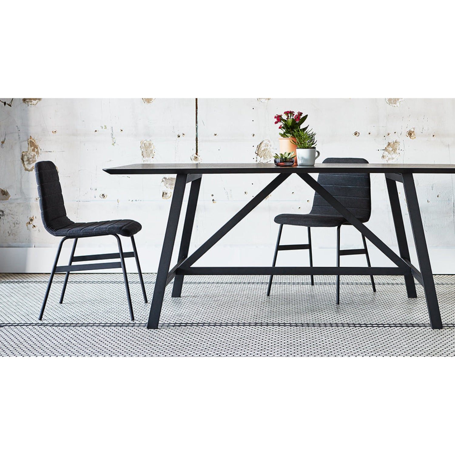 Lecture Dining Chair Upholstered