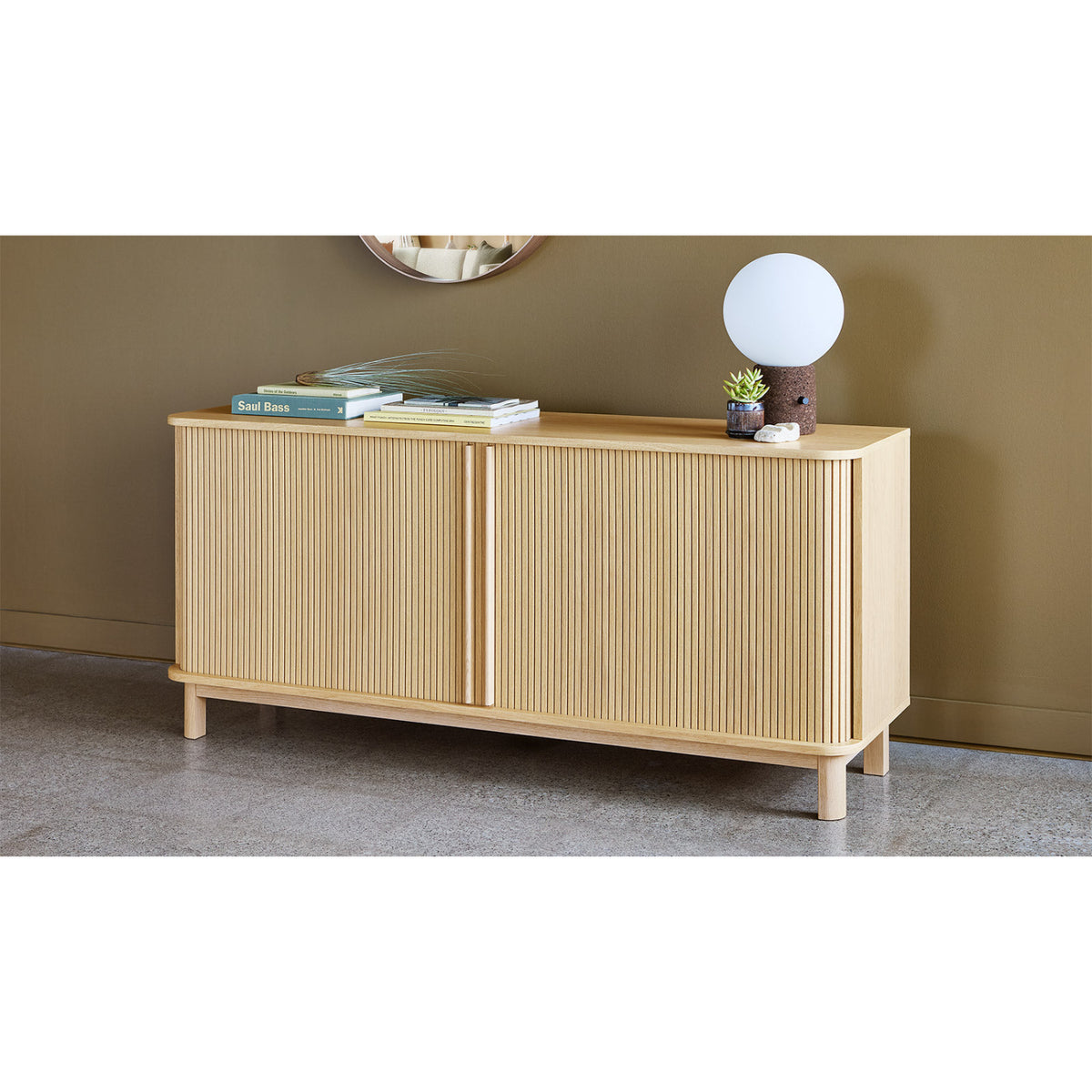 Ledger Sideboard Vintage Oak by Gus*