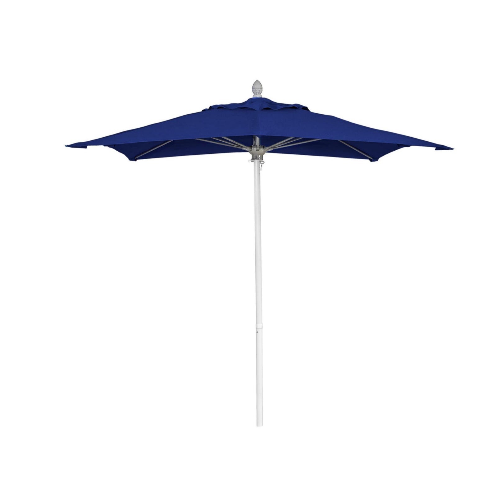 Luna 7.5FT Square Pulley Aluminum Umbrella - Sunbrella Fabric