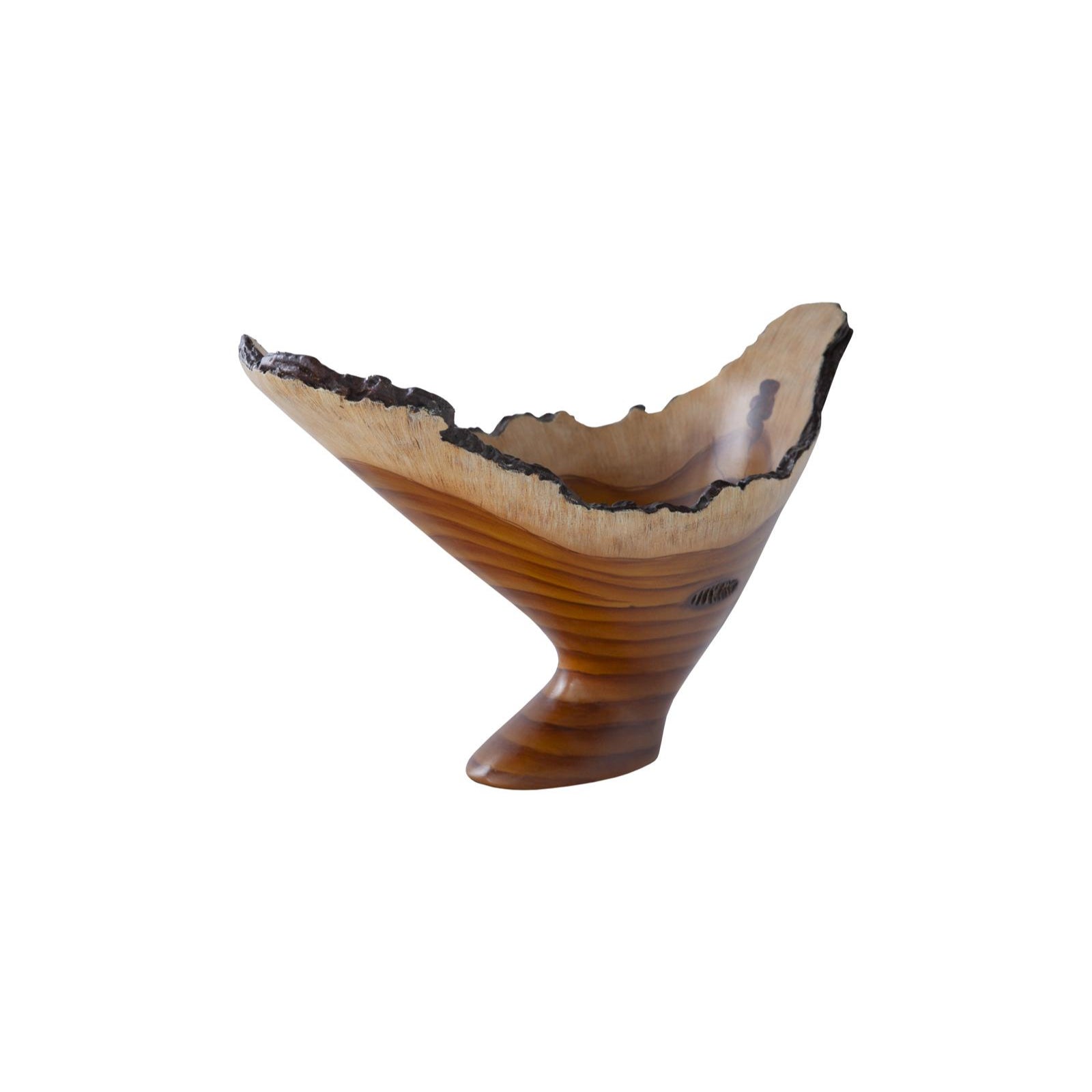 Burled Vase