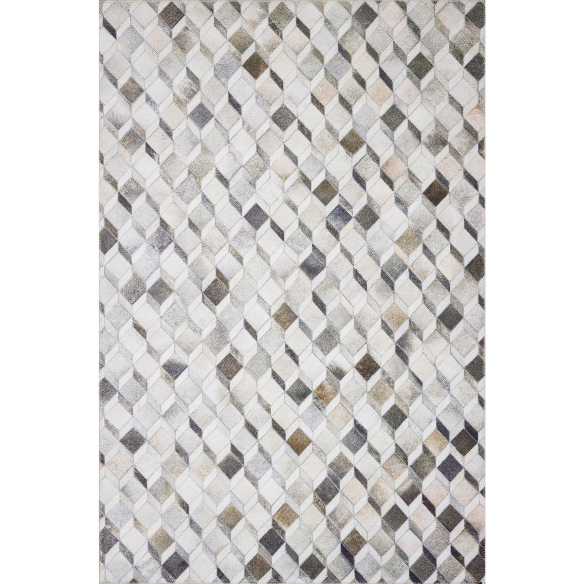 Loloi Maddox Grey/Mocha Rug by Loloi