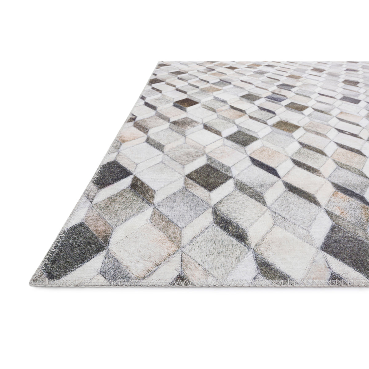 Loloi Maddox Grey/Mocha Rug by Loloi