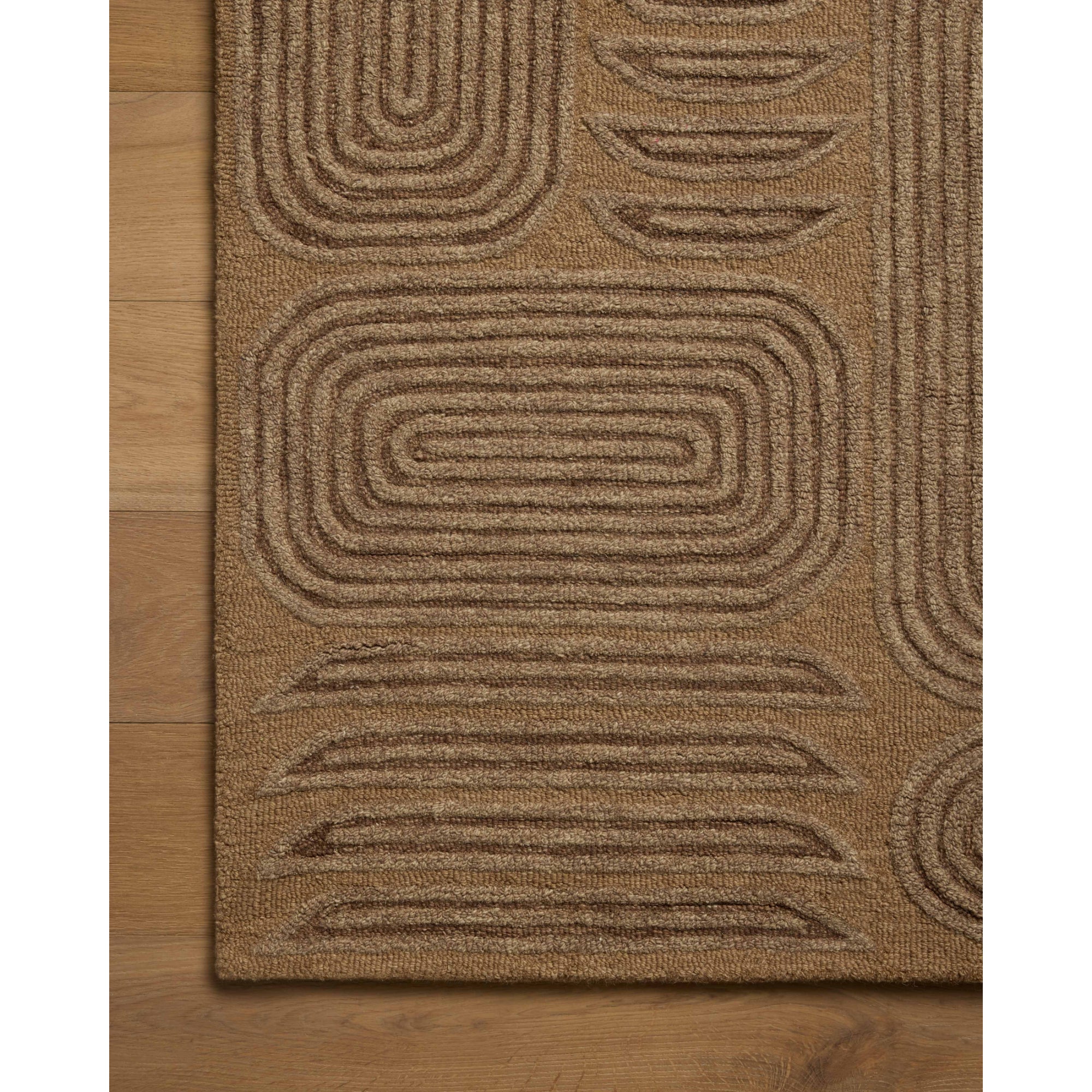 Brigette Romanek x Loloi Madi Mocha/Cocoa Rug