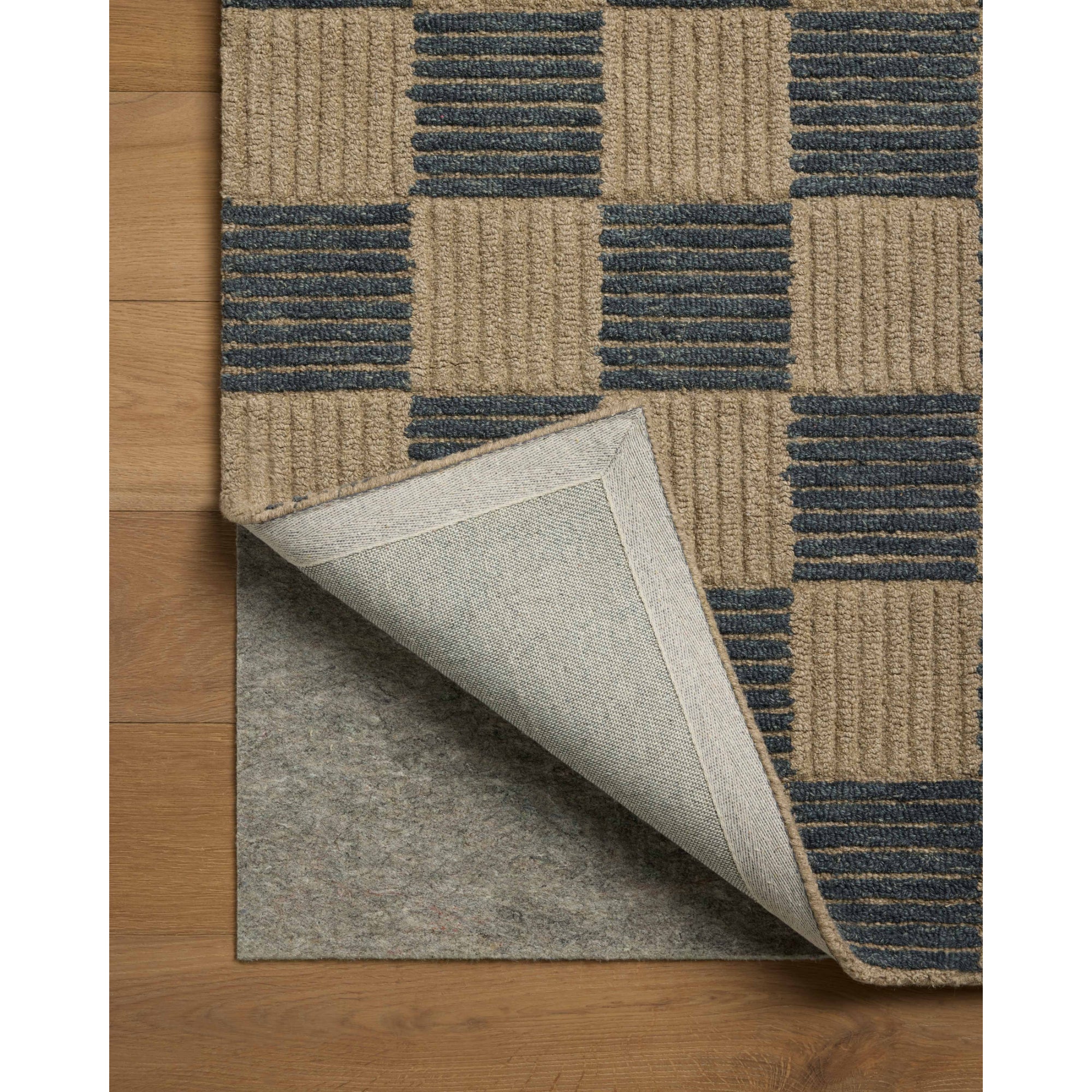 Brigette Romanek x Loloi Madi Taupe/Navy Rug