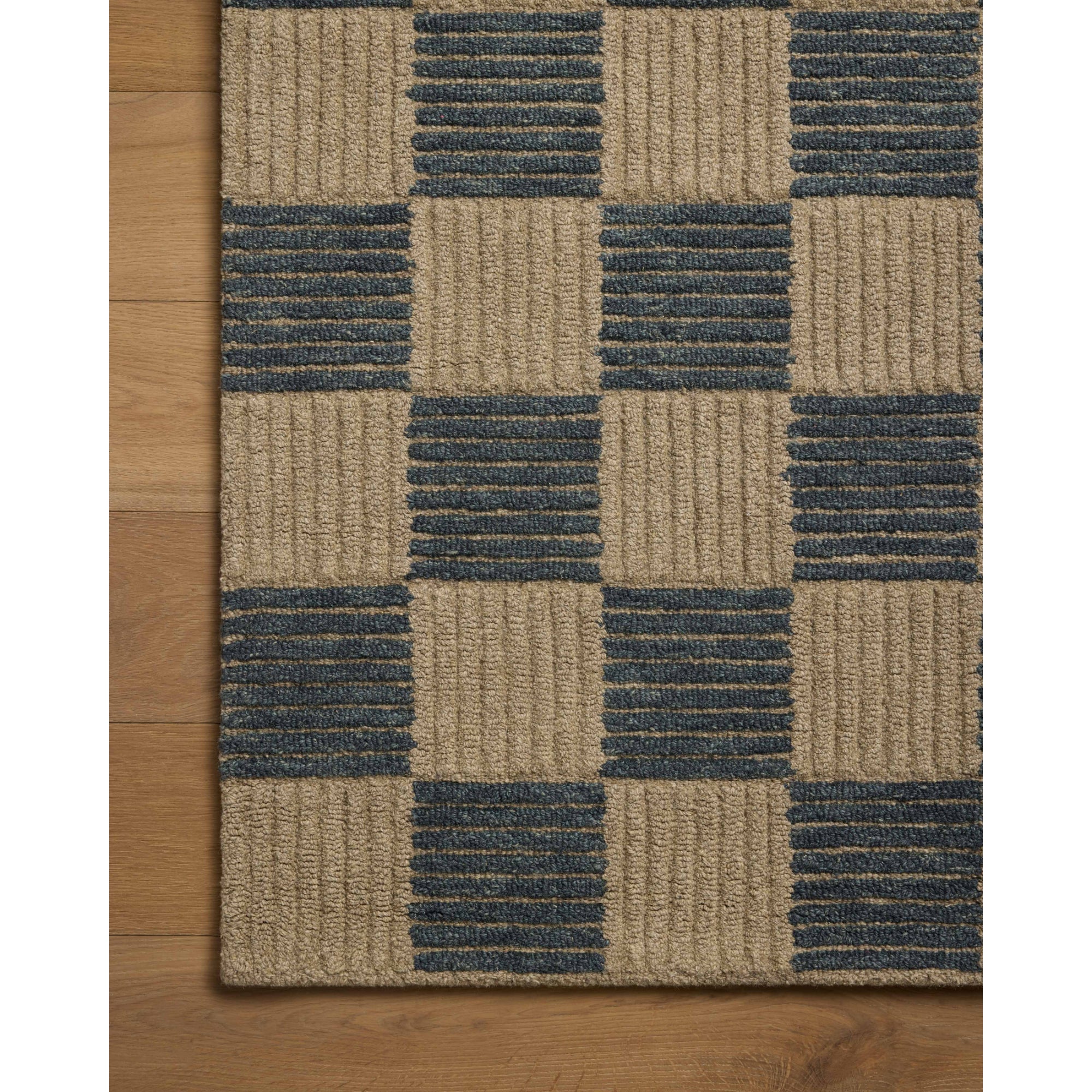 Brigette Romanek x Loloi Madi Taupe/Navy Rug