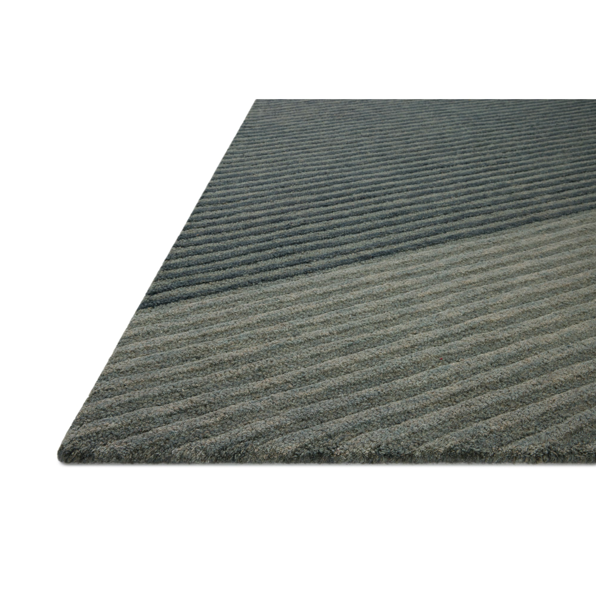 Brigette Romanek x Loloi Madi Denim/Multi Rug