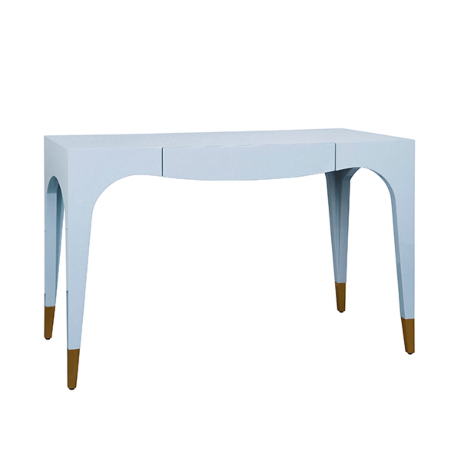Mandi Tapered Leg One Drawer Desk
