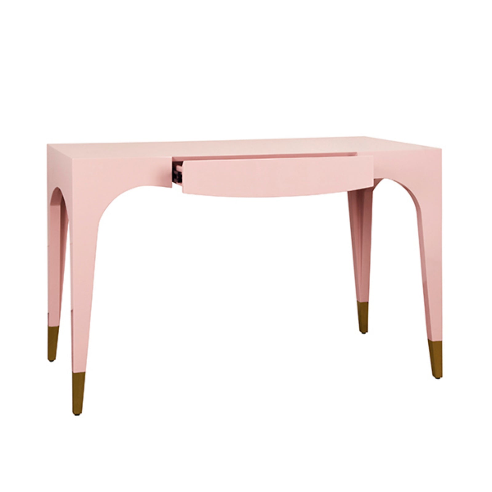 Mandi Tapered Leg One Drawer Desk