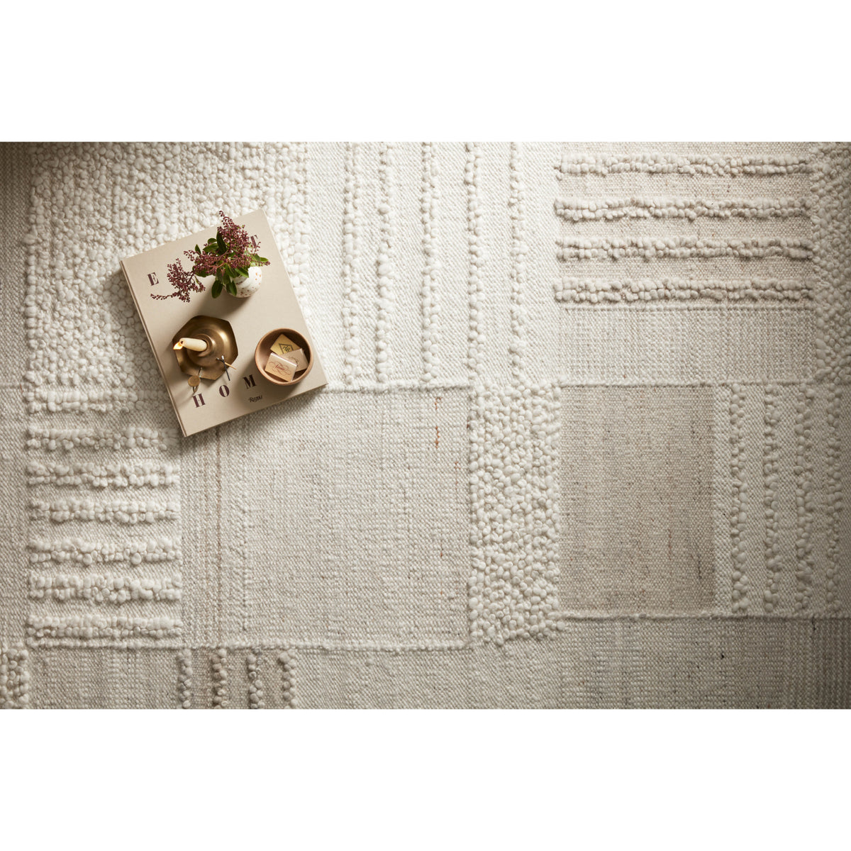 Loloi Manfred Ivory/Pebble Rug by Loloi