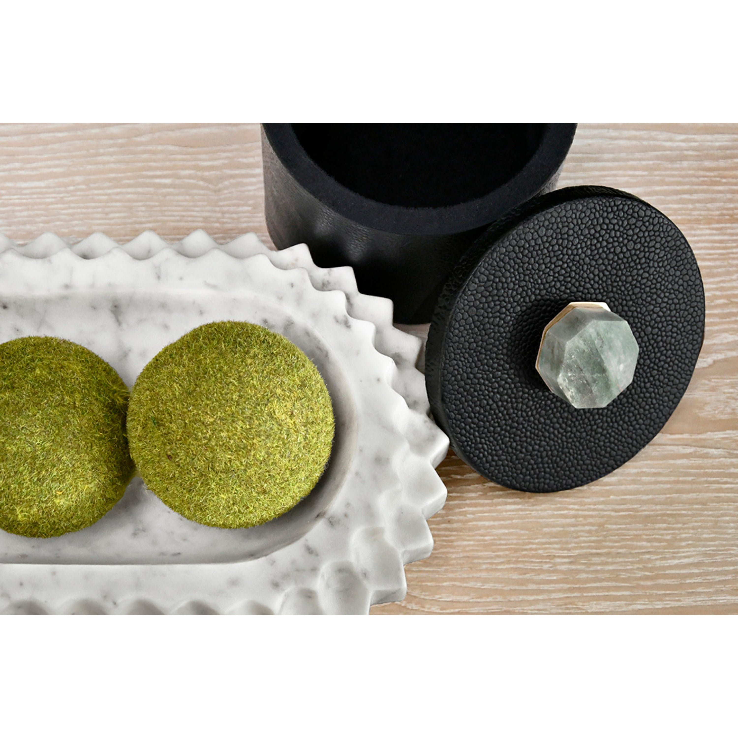 Marlene Round Black Faux Leather Container Marble Box Worlds Away , Black Friday Sale Worlds Away Furniture Sale, Old Bones Co, Mid Century Furniture Sale, Four Hands Furniture, Black Friday Sale Marlene Round Black Faux Leather Container,Gus Sale, Perigold Marlene Round Black Faux Leather Container Marble Box Black Friday Sale , Perigold Sale Marlene Round Black Faux Leather Container,Marlene Round Black Faux Leather Container Lulu and Georgia, Burke Decor Sale Marlene Round Black Faux Leather Container, w