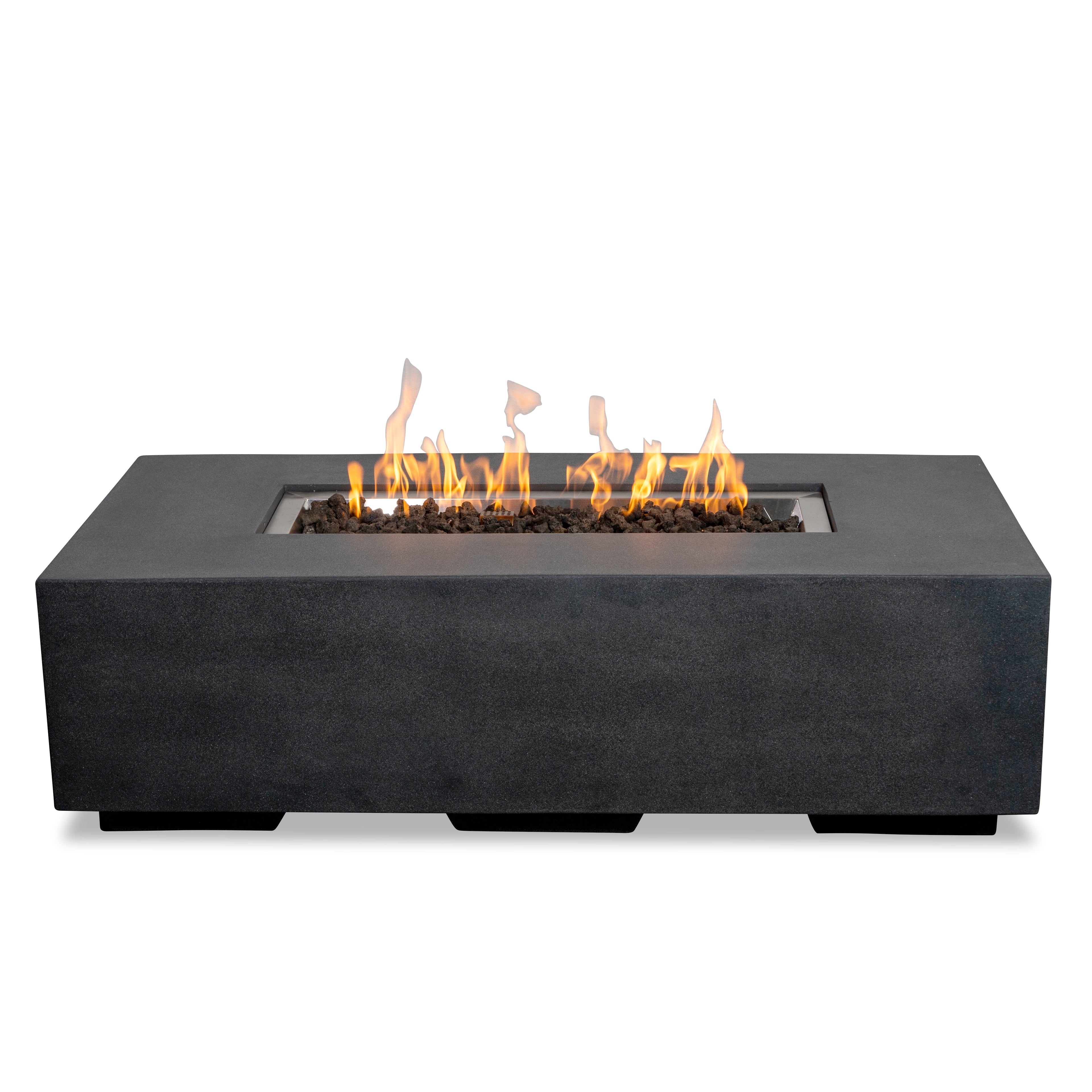 Beton 55" Rectangular Natural Gas Fire Pit