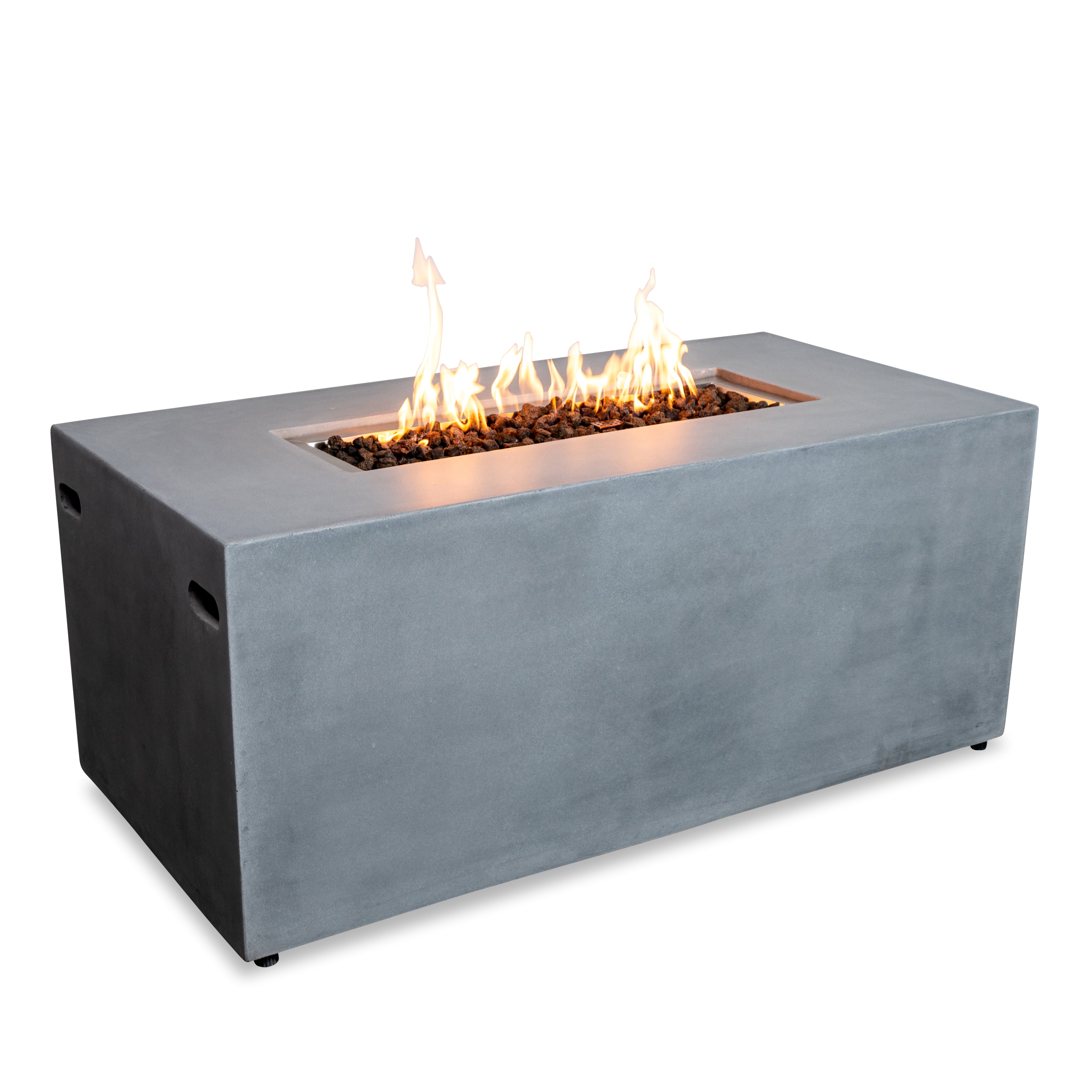 Beton 55" Rectangular Hidden Propane Gas Fire Pit