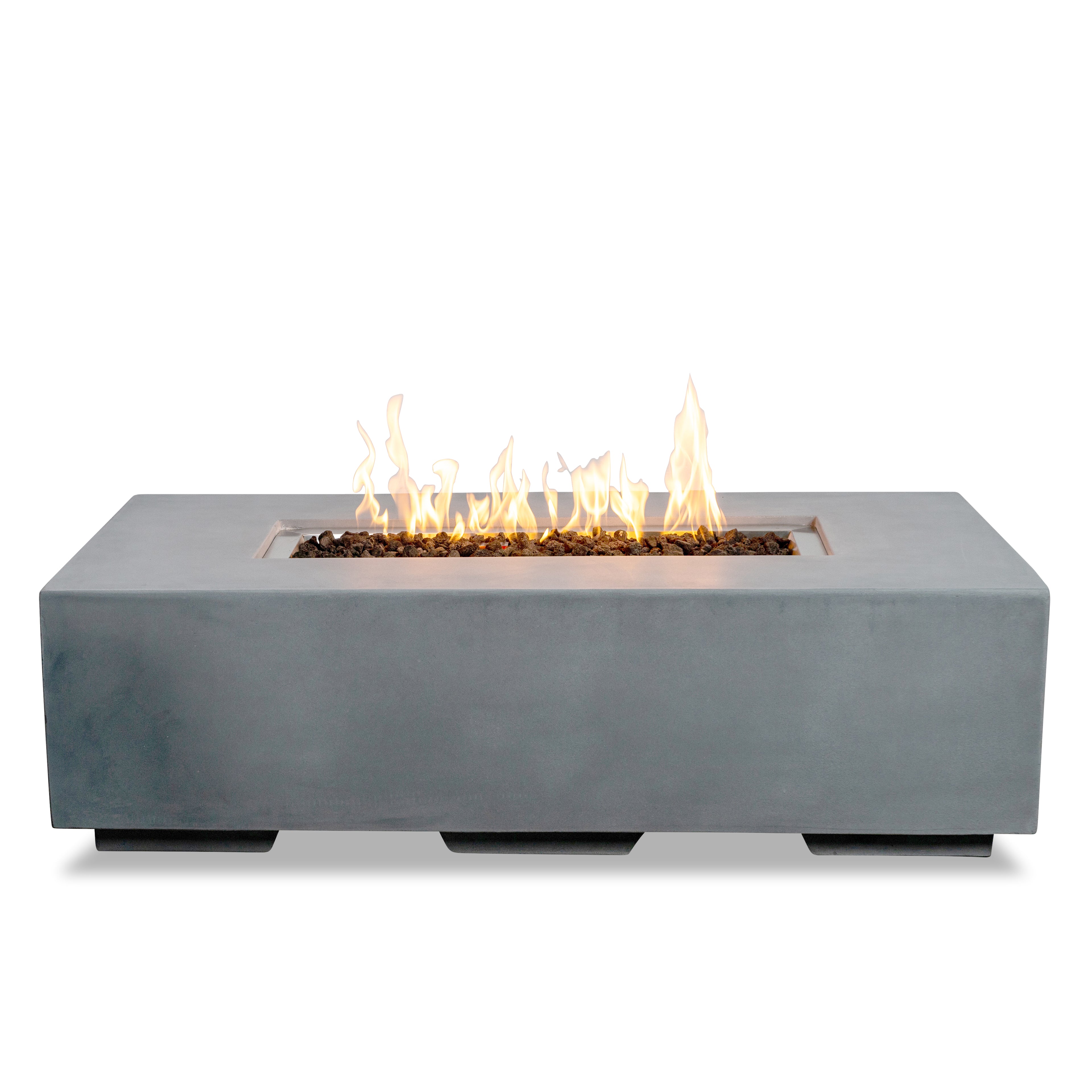 Beton 55" Rectangular Natural Gas Fire Pit