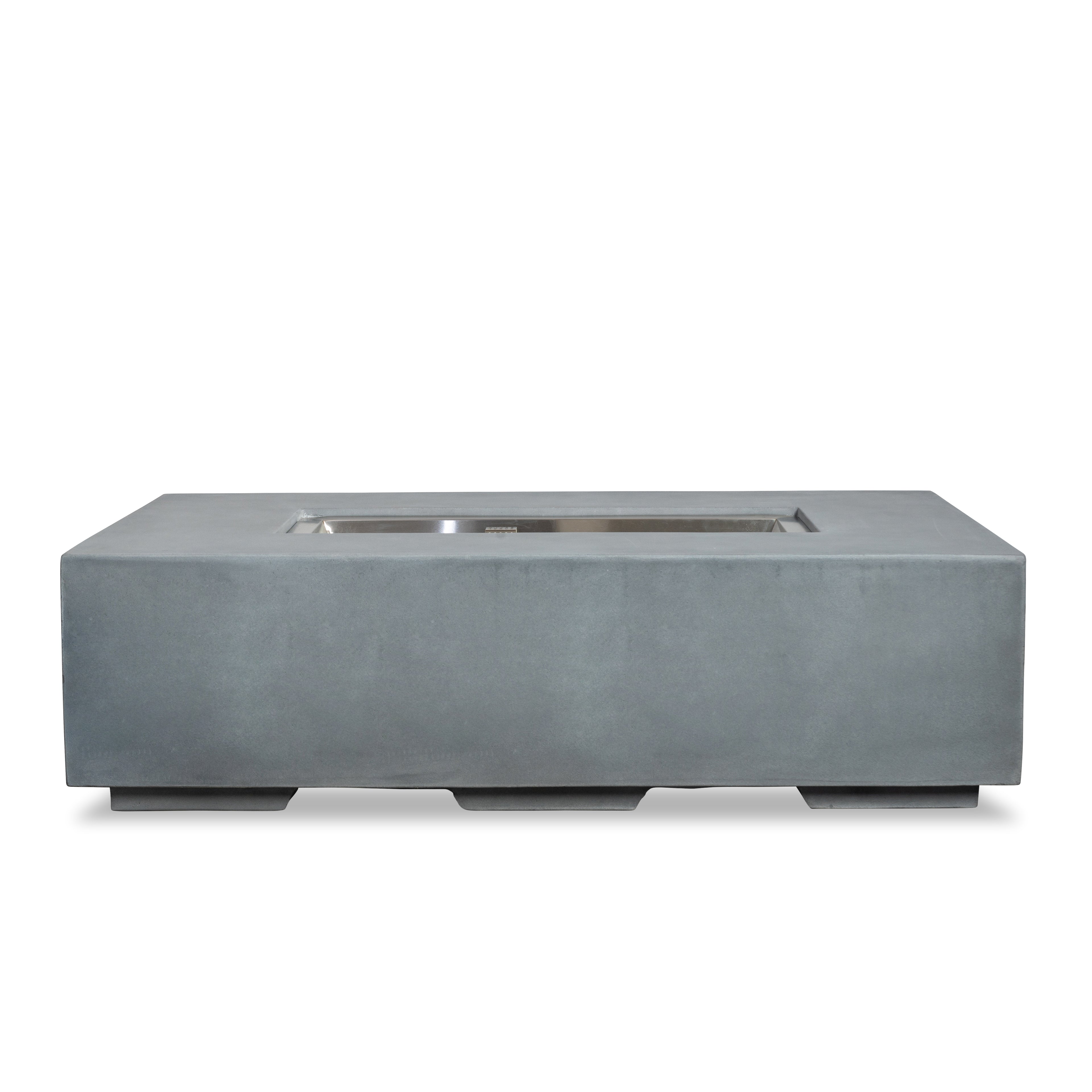 Beton 55" Rectangular Natural Gas Fire Pit