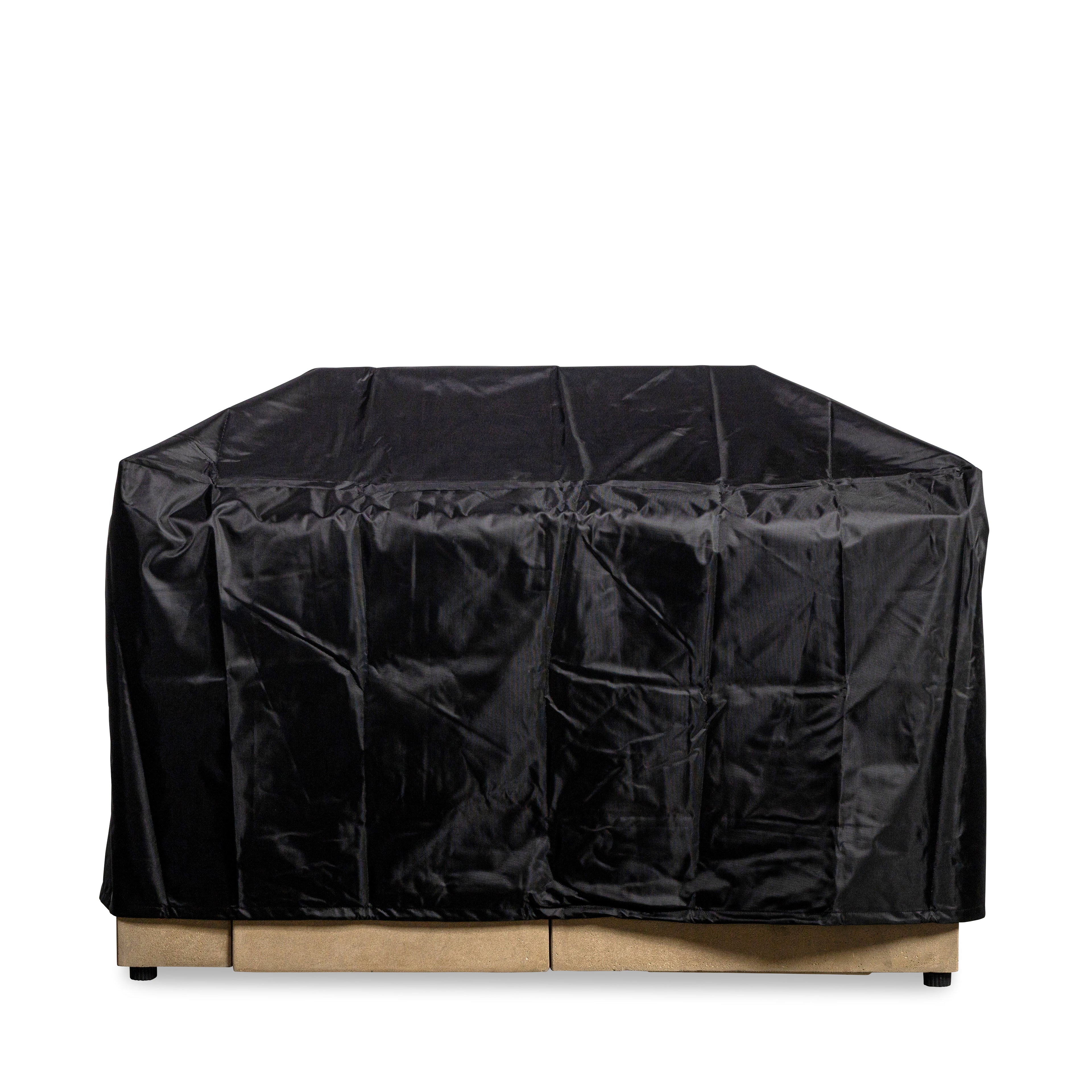 Beton 42" Square Hidden Propane Tank Gas Fire Pit