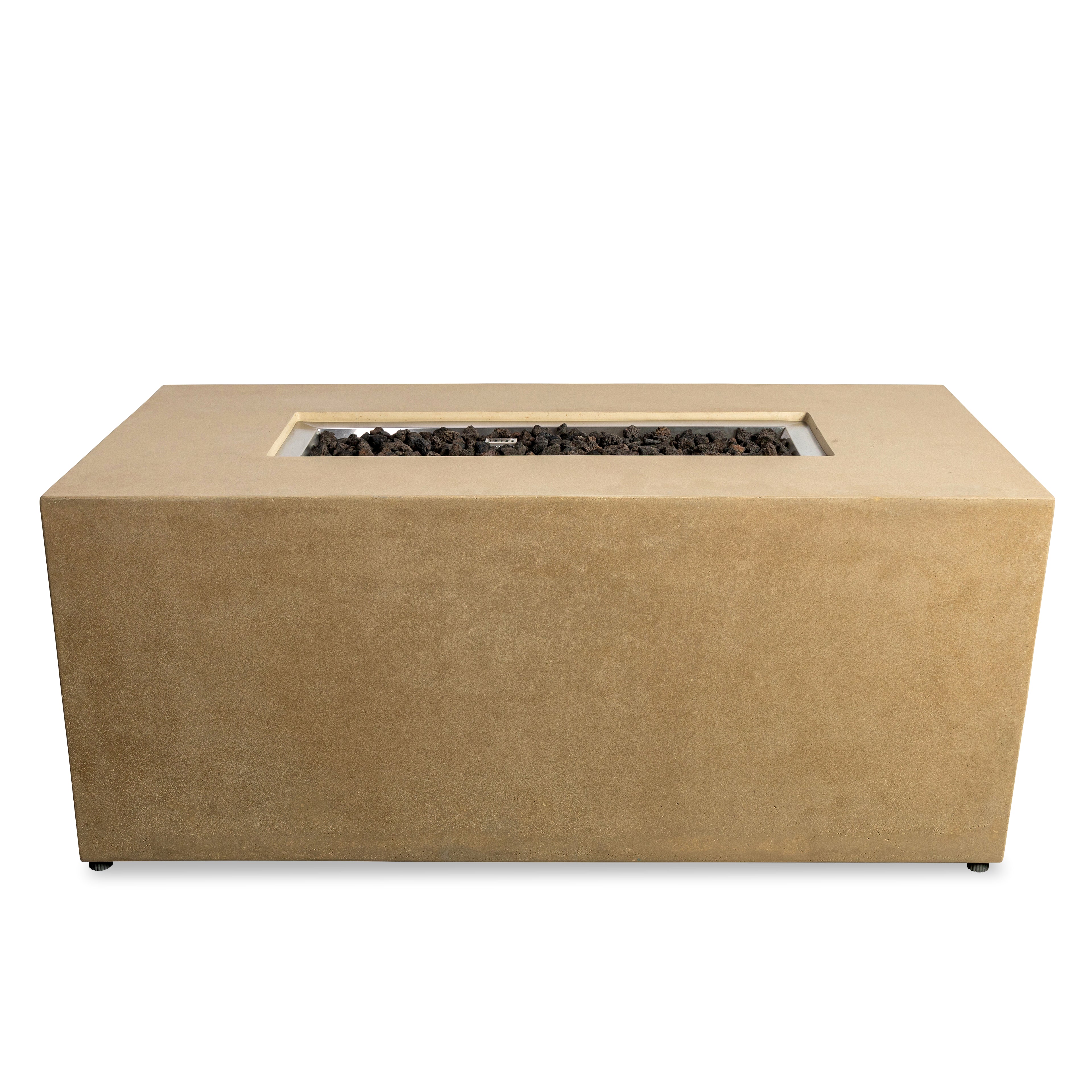 Beton 55" Rectangular Hidden Propane Gas Fire Pit