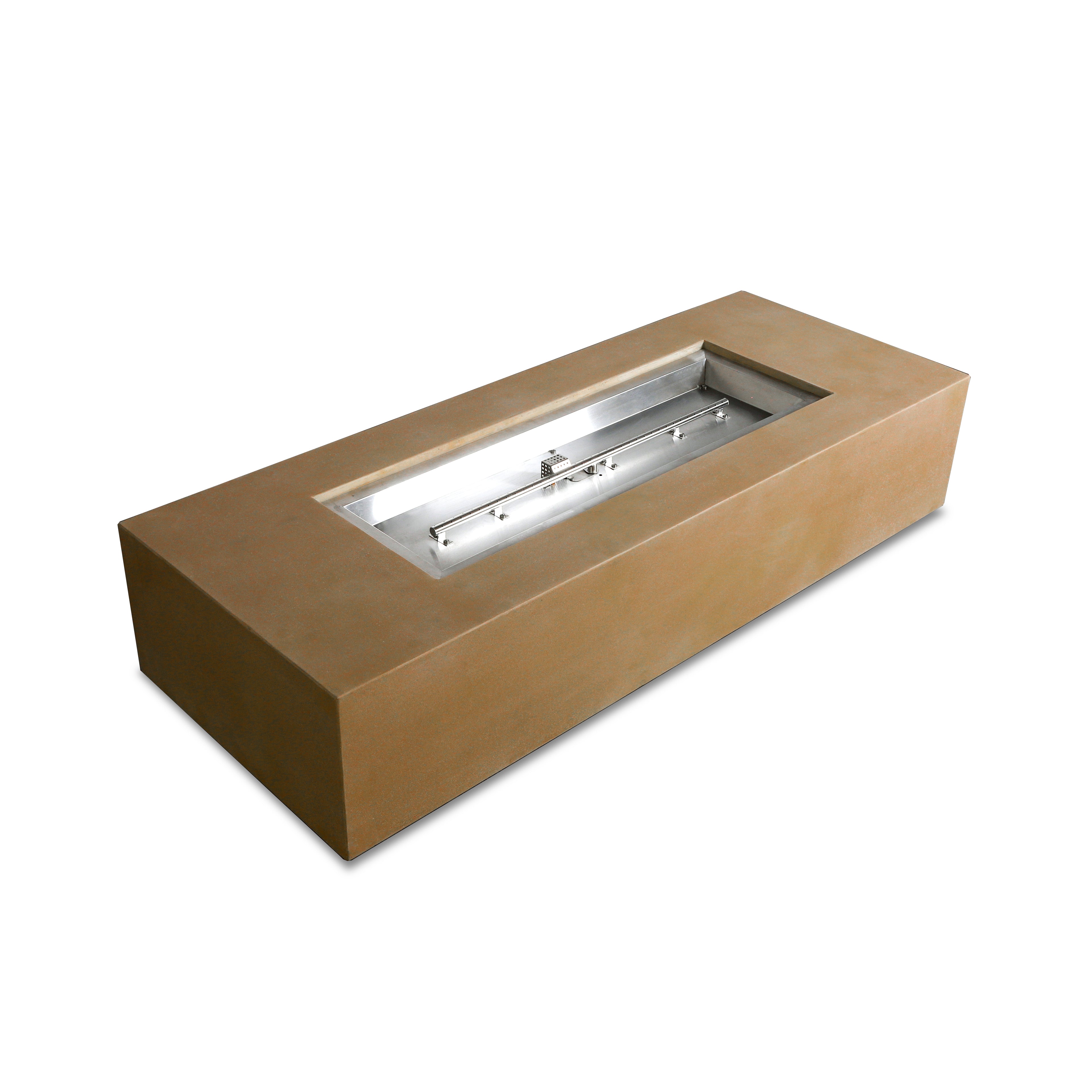 Beton 72" Rectangular Gas Fire Pit