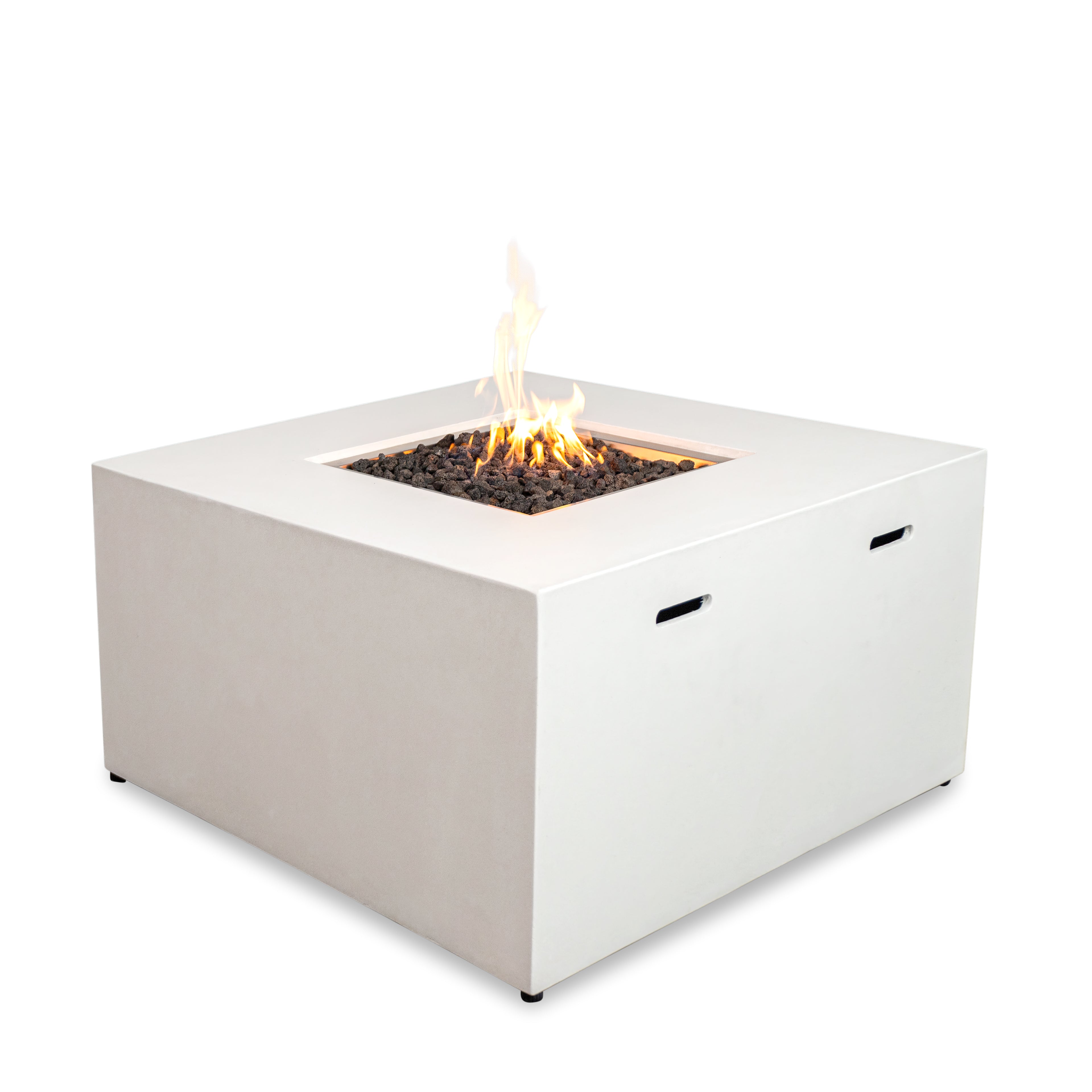 Beton 42" Square Hidden Propane Tank Gas Fire Pit