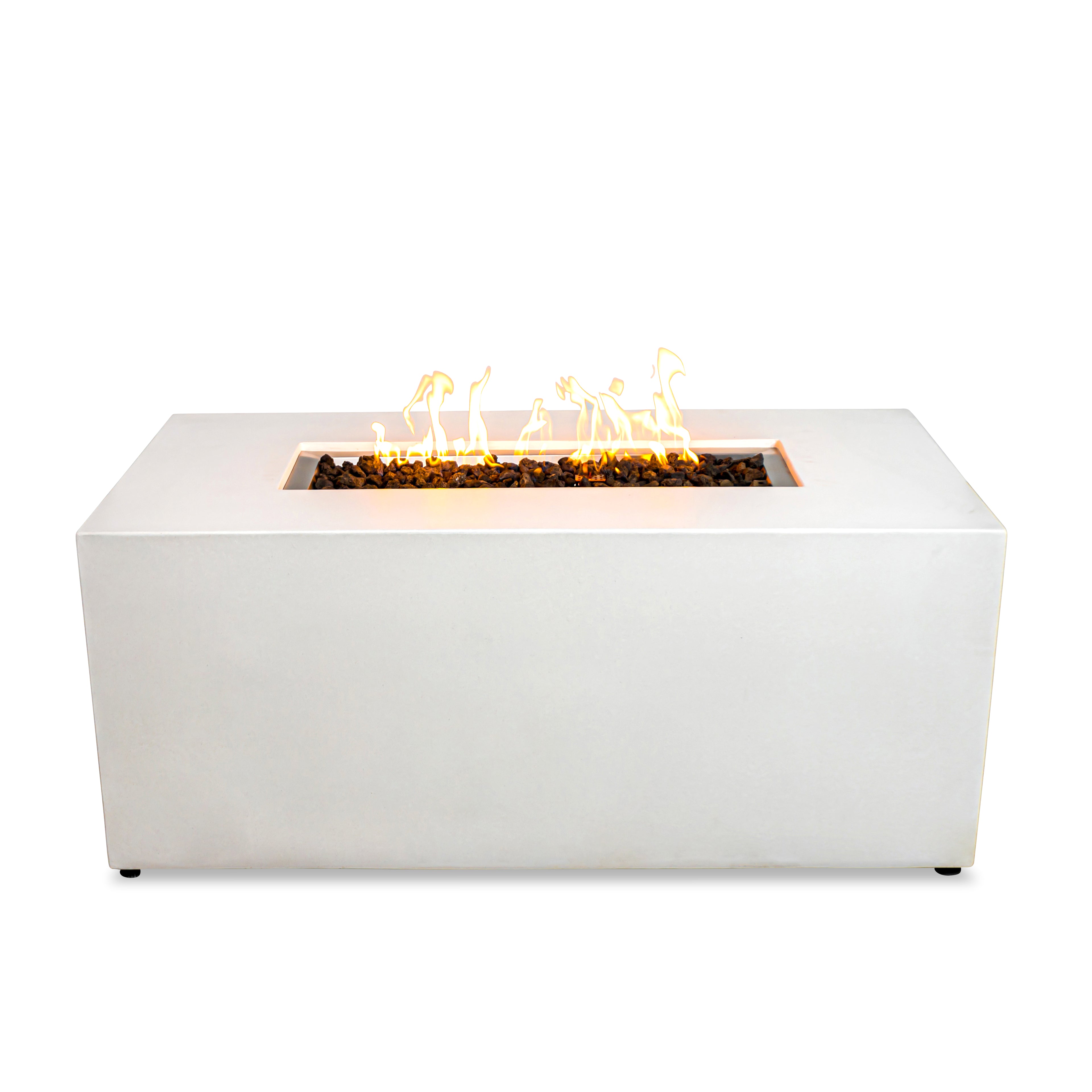 Beton 55" Rectangular Hidden Propane Gas Fire Pit