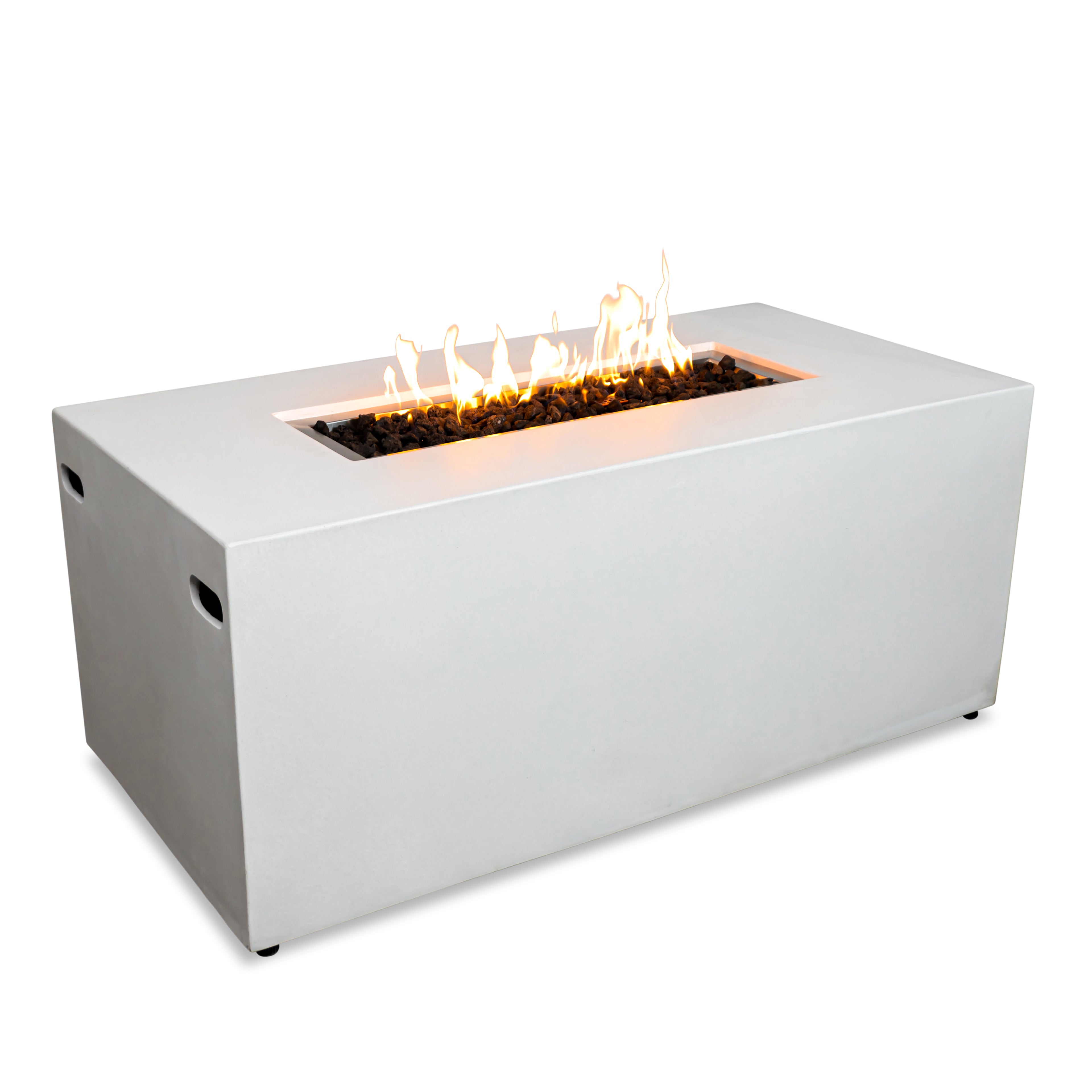 Beton 55" Rectangular Hidden Propane Gas Fire Pit