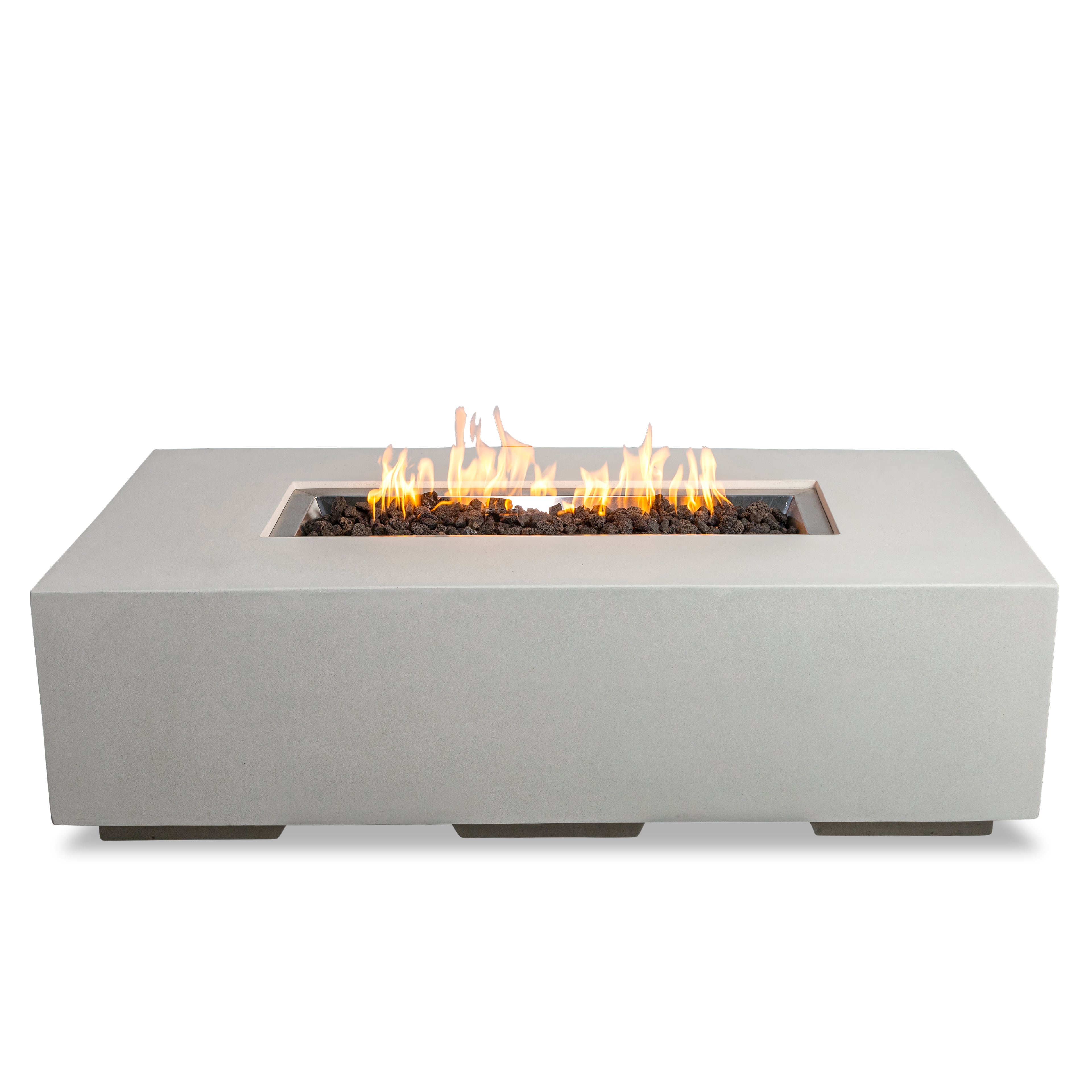 Beton 55" Rectangular Natural Gas Fire Pit