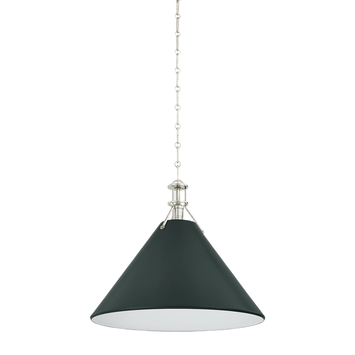 Painted No. 2 Pendant - Polished Nickel