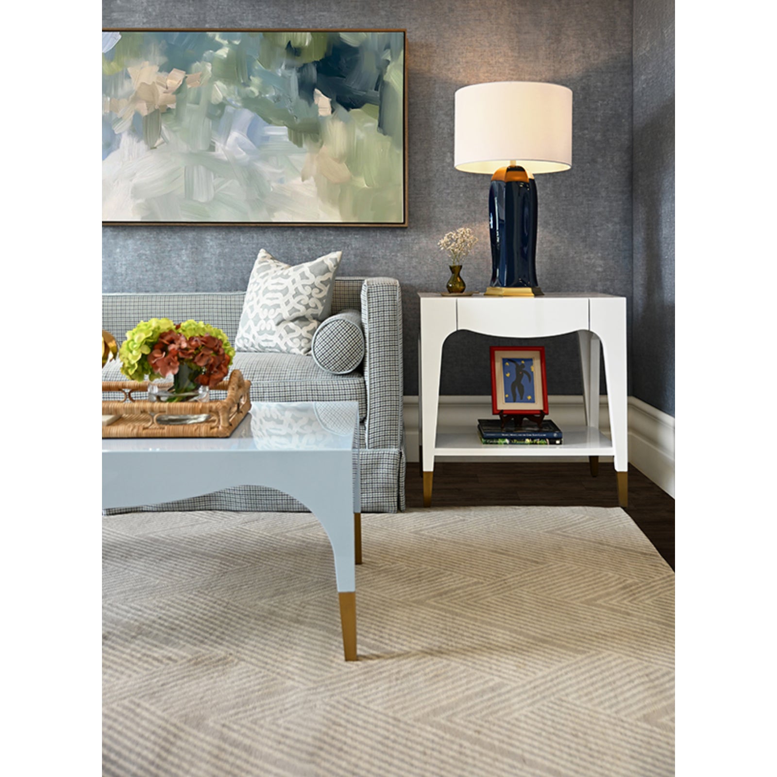 Medina Tapered Leg Coffee Table