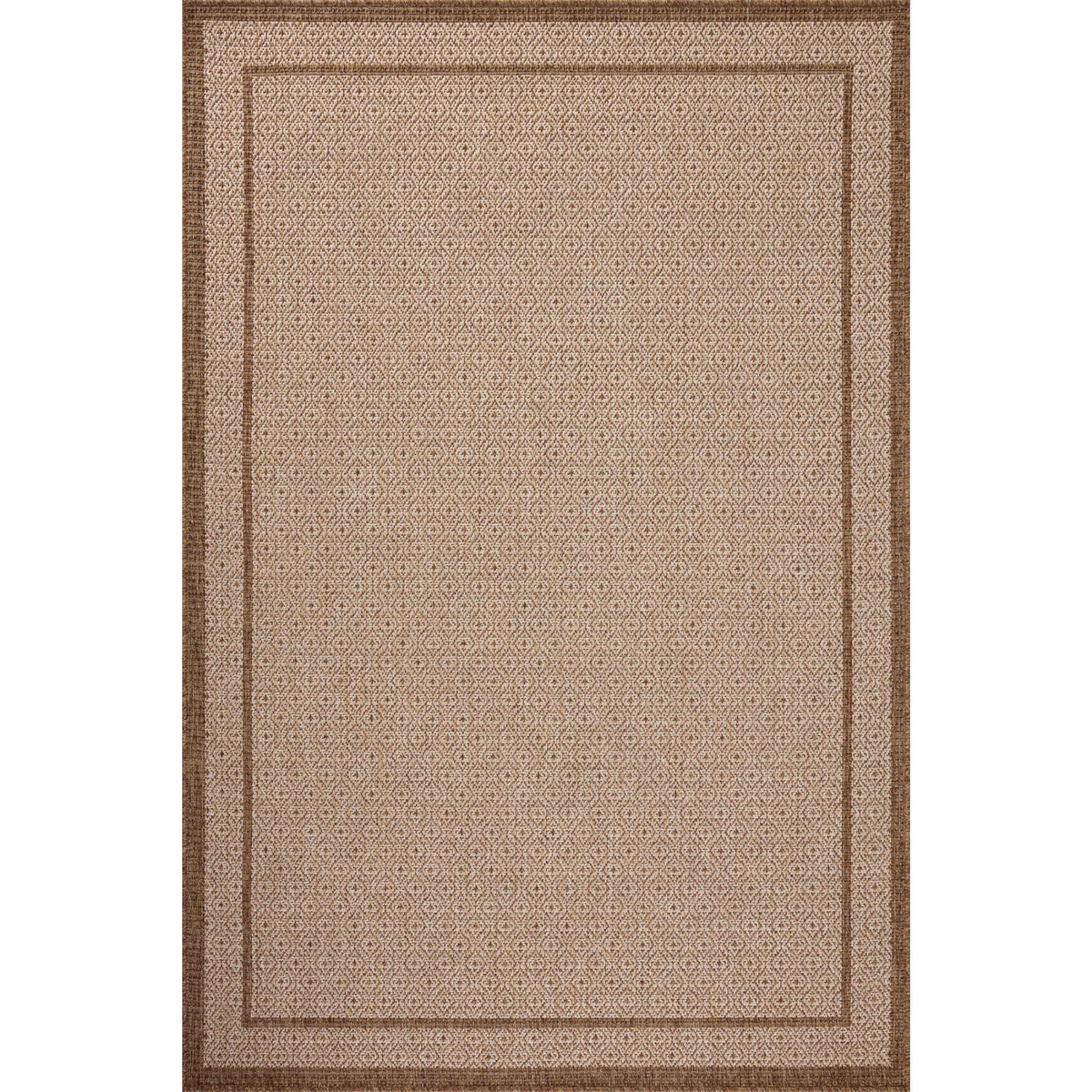 Loloi Merrick Chestnut/Oatmeal Rug by Loloi