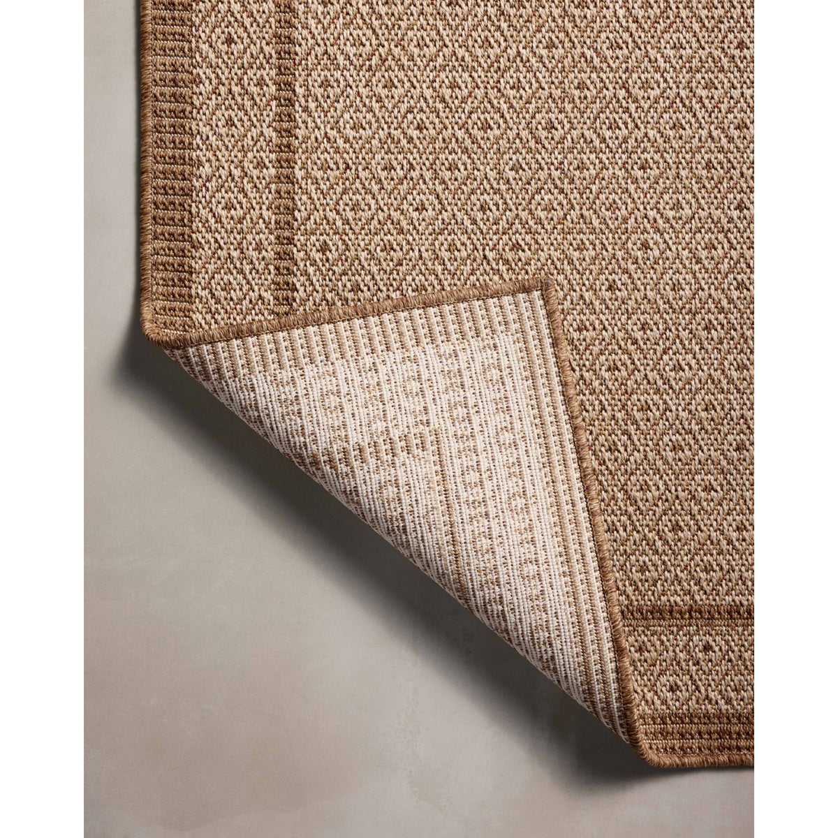 Loloi Merrick Chestnut/Oatmeal Rug by Loloi