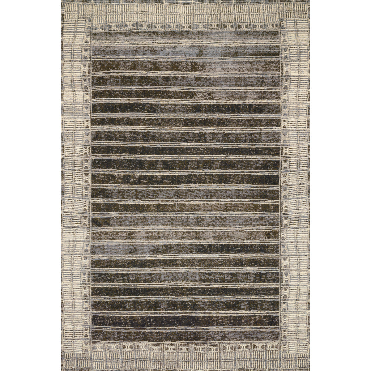 Loloi Mika Charcoal/Ivory Rug by Loloi