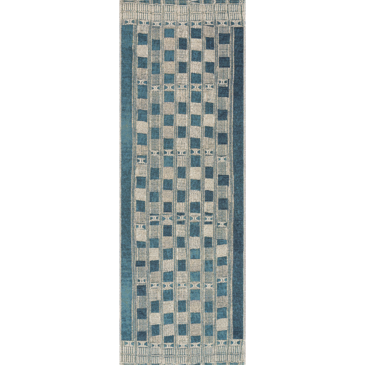 Loloi Mika Blue/Ivory Rug by Loloi
