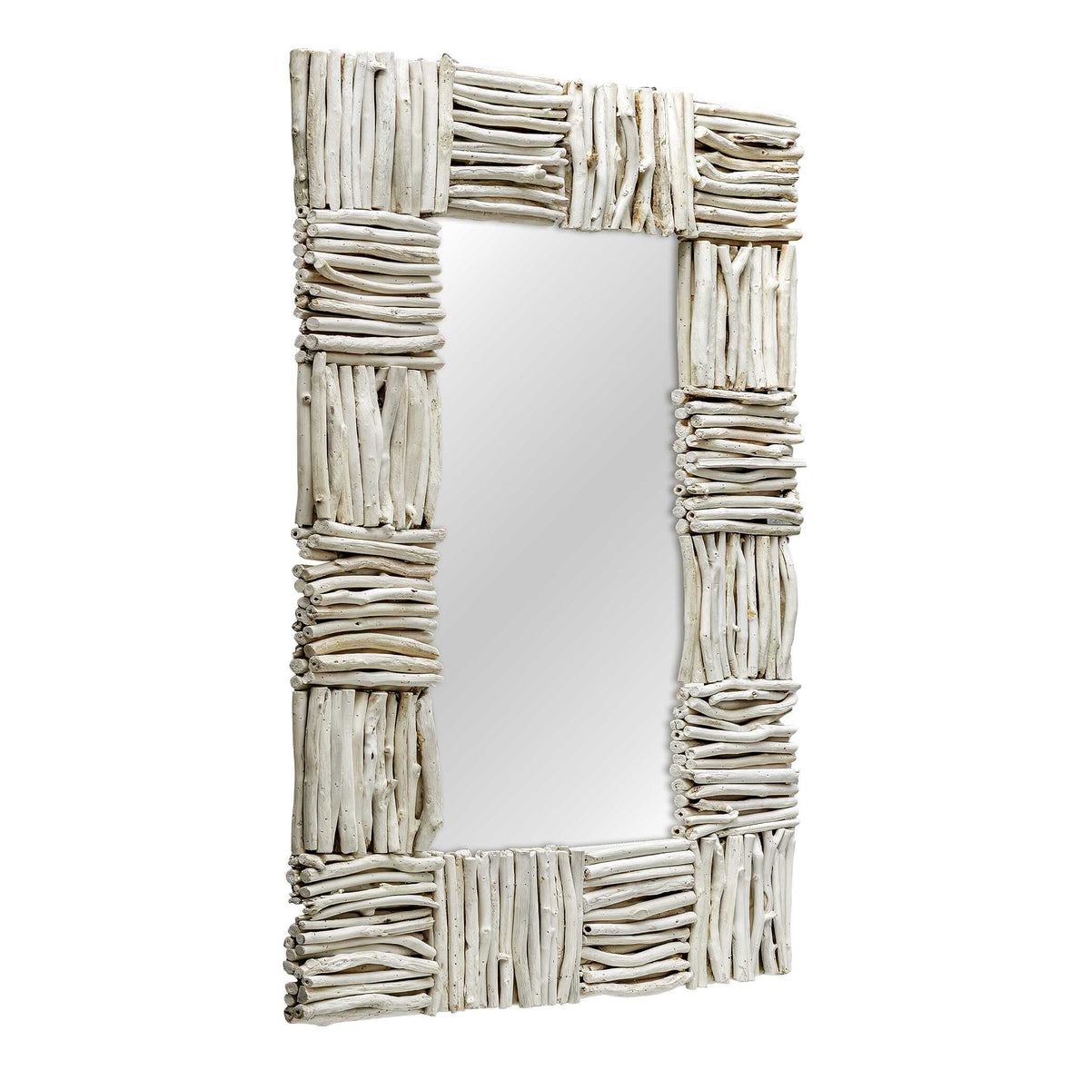 Uttermost Lathey Teak Mirror by Uttermost
