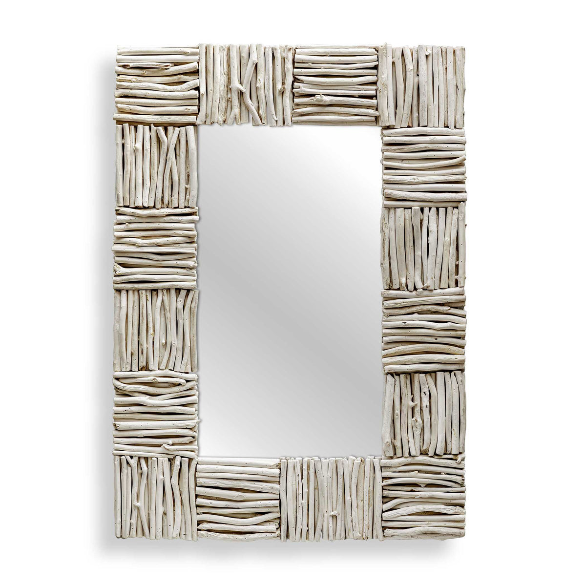 Uttermost Lathey Teak Mirror by Uttermost