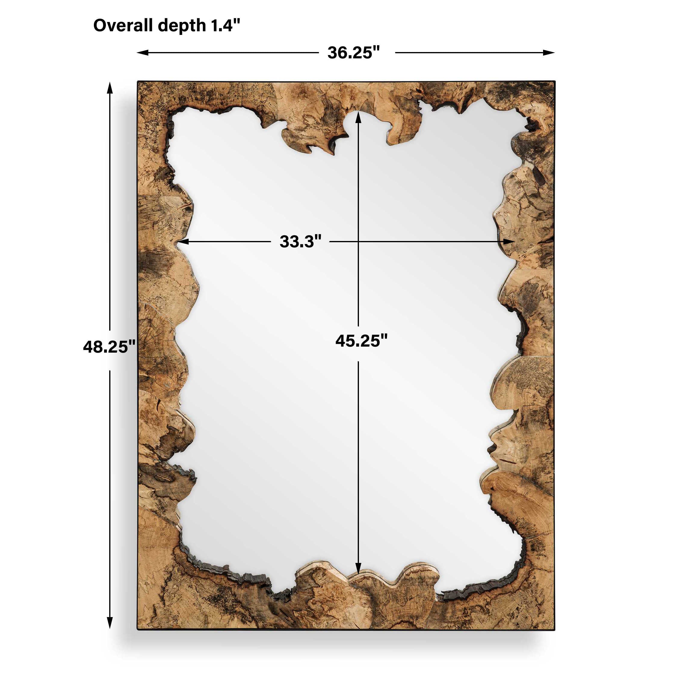Uttermost Abraham Wood Mirror